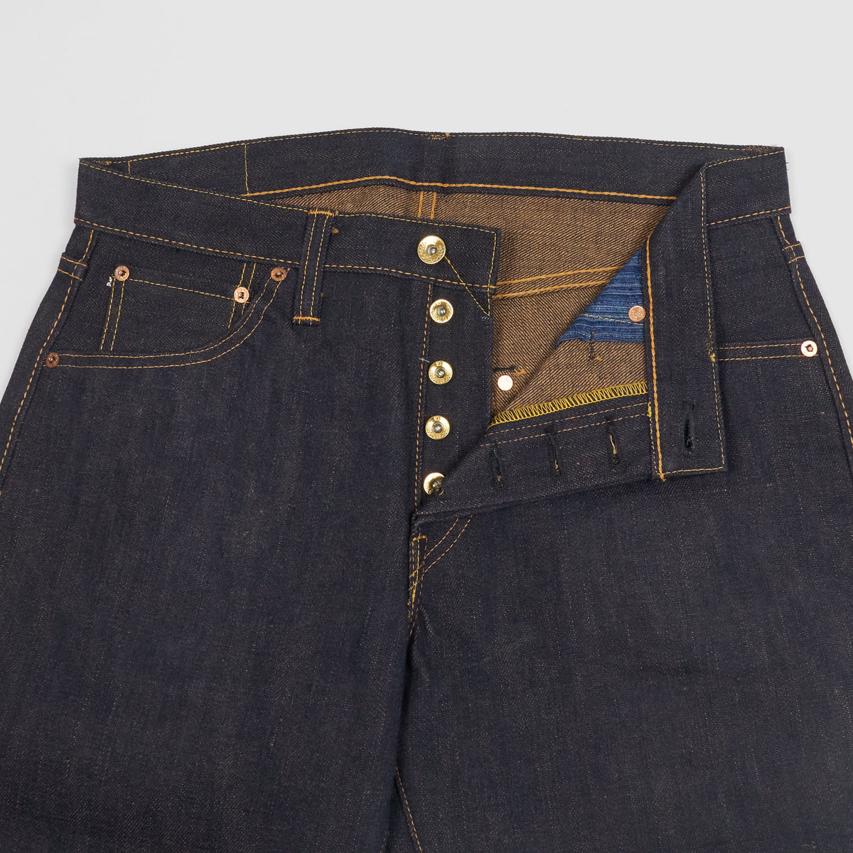 Samurai Jeans Organic Brown Weft Denim Jeans