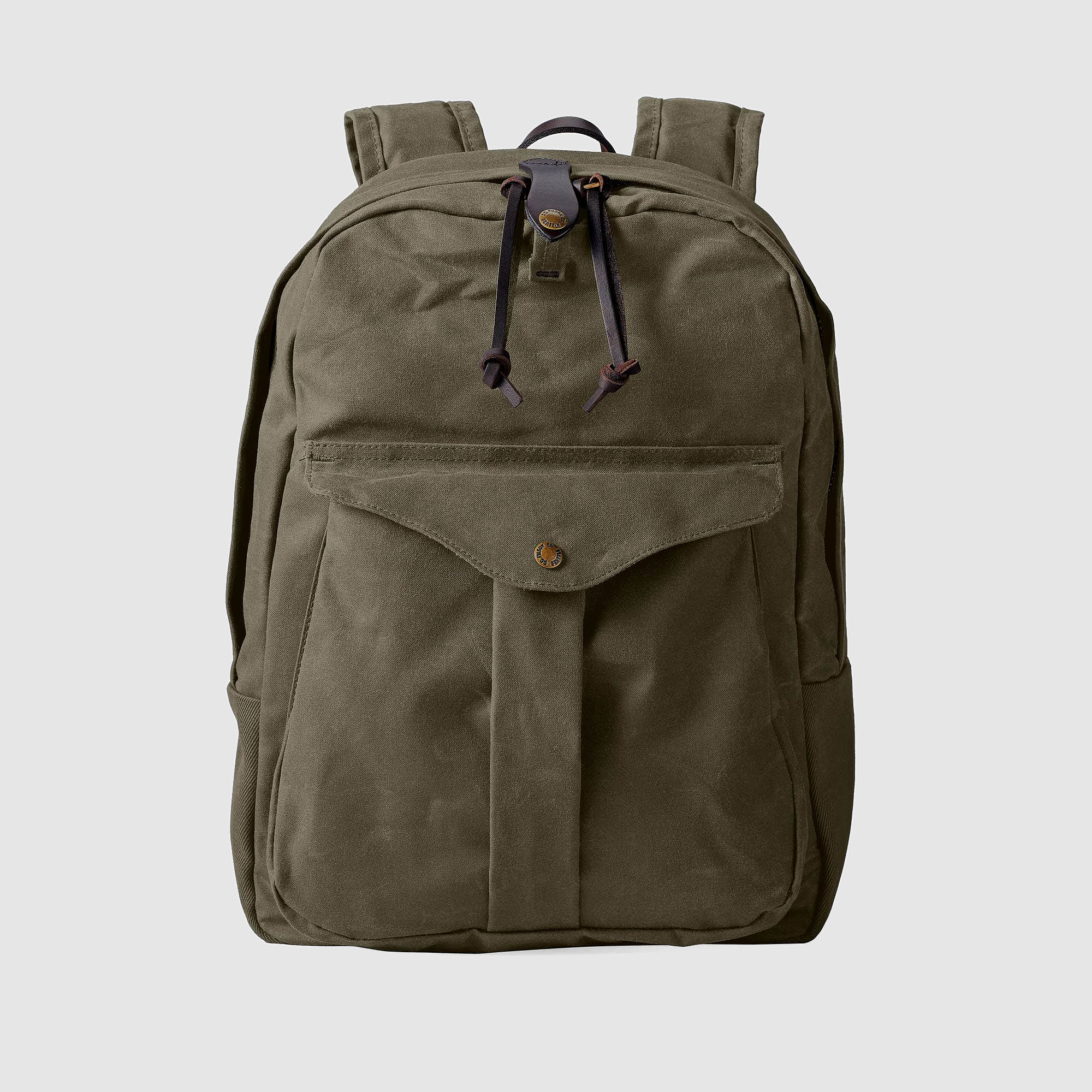 Filson Journeyman Tin Cloth Backpack DeeCee style