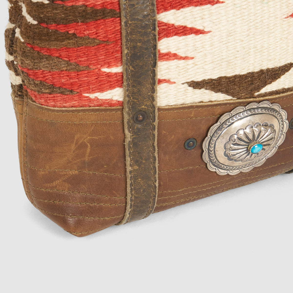 J. Augur Design Navajo Planket and Concho Small Bag