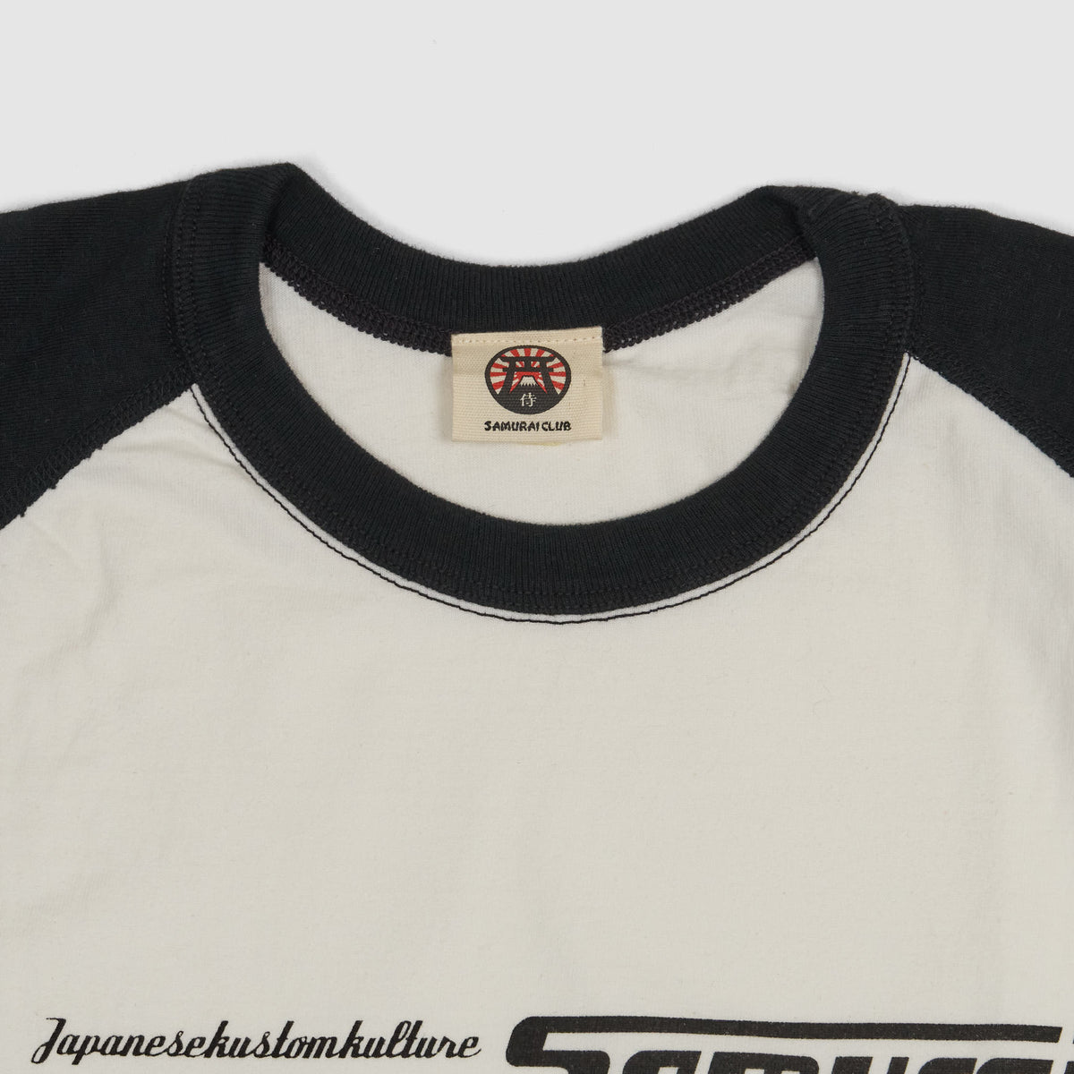 Samurai Jeans Crew Neck Short Sleeves Car Print T-Shirt