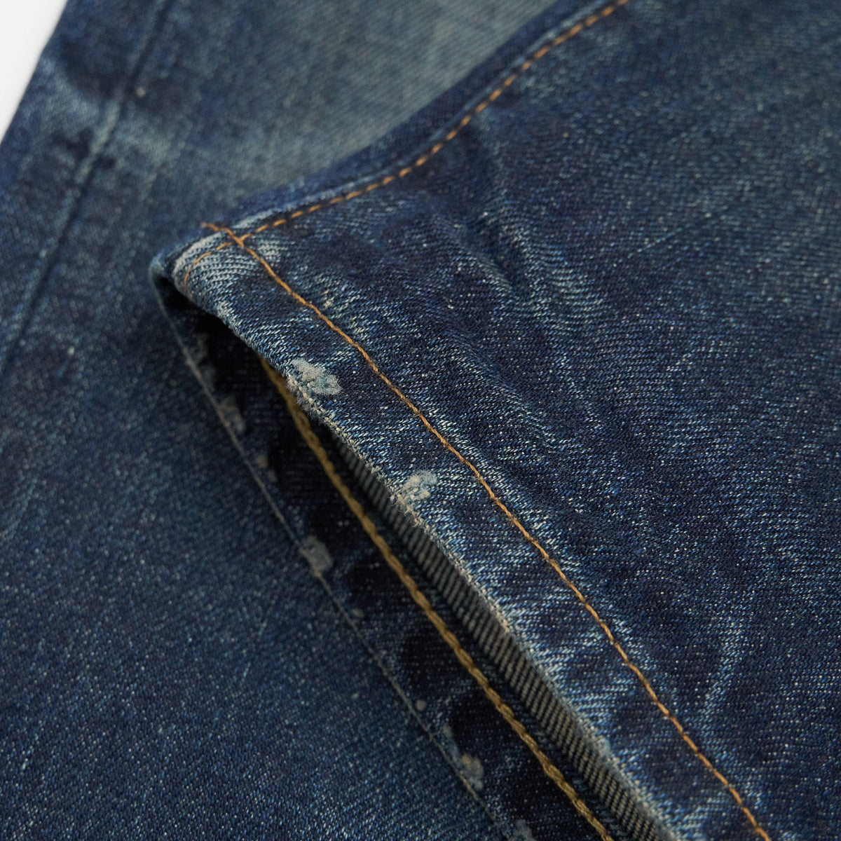 Double RL Slim Narrow Denim Jeans (Stone Washed)