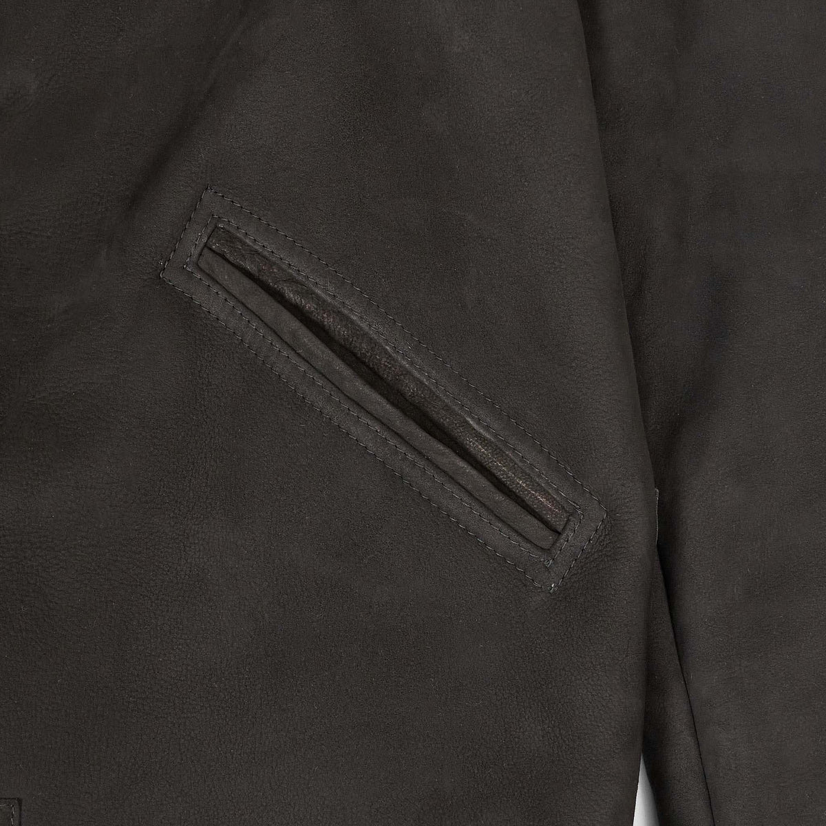 Stewart Ladies B6 Shearling Black Leather Jacket