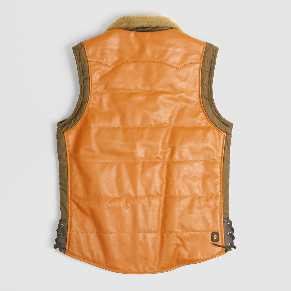 Schott N.Y.C. Padded Leather Jacket and Vest