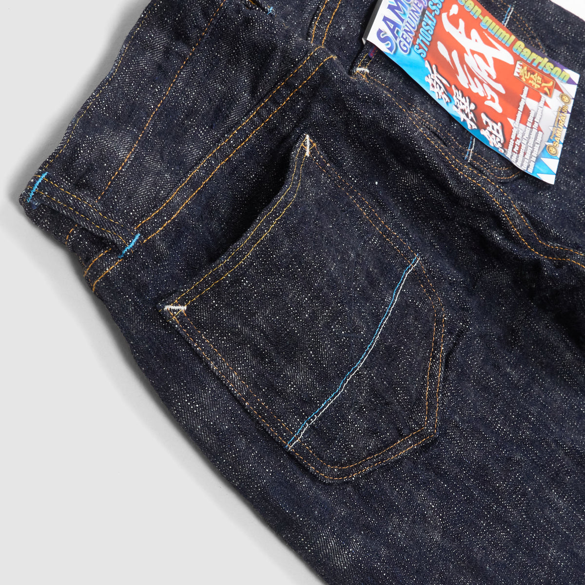 Samurai Jeans Limited «Shinsen-Gumi» Series 18oz Slub Makoto Selvage Denim