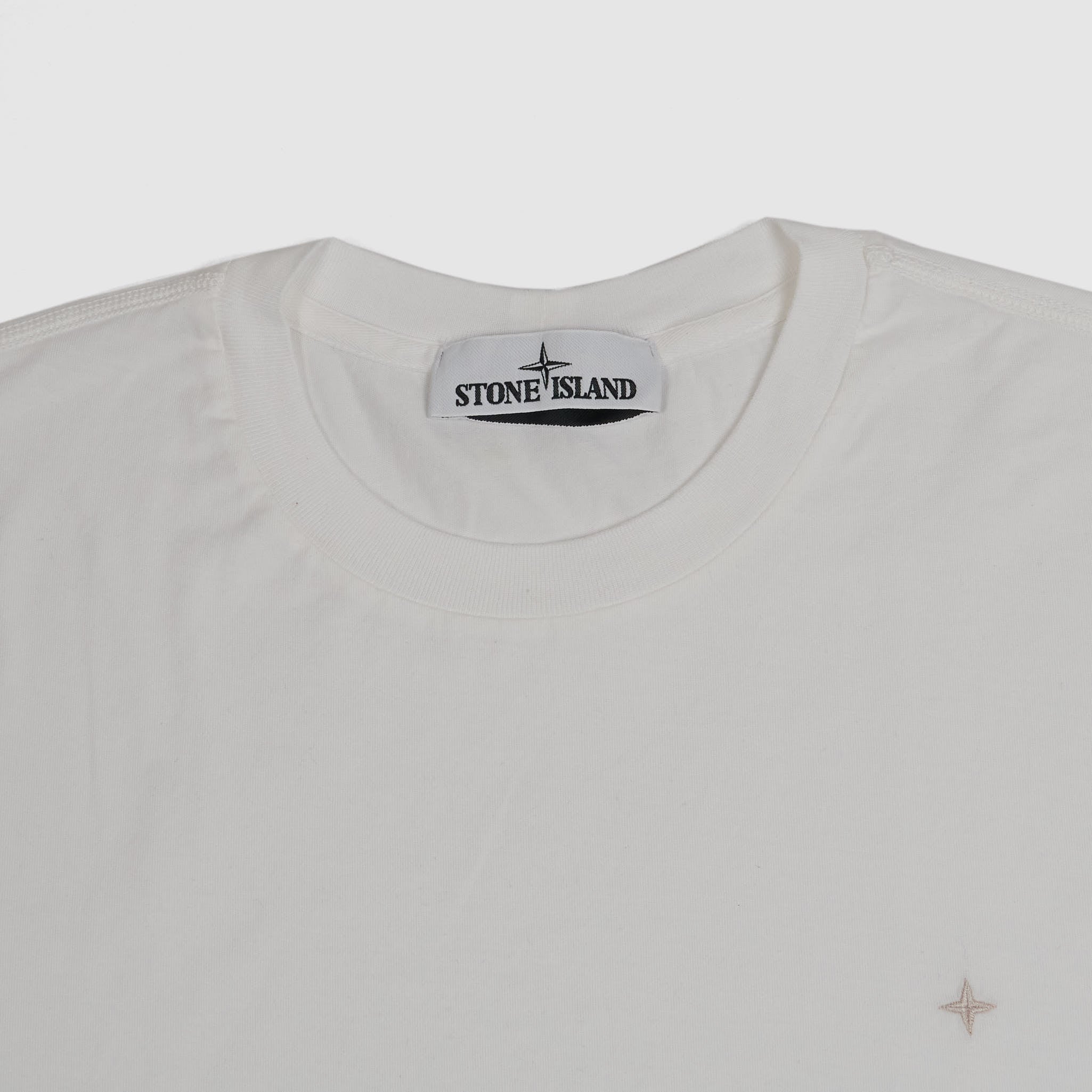 Stone Island Crew Neck Basic T Shirt DeeCee style