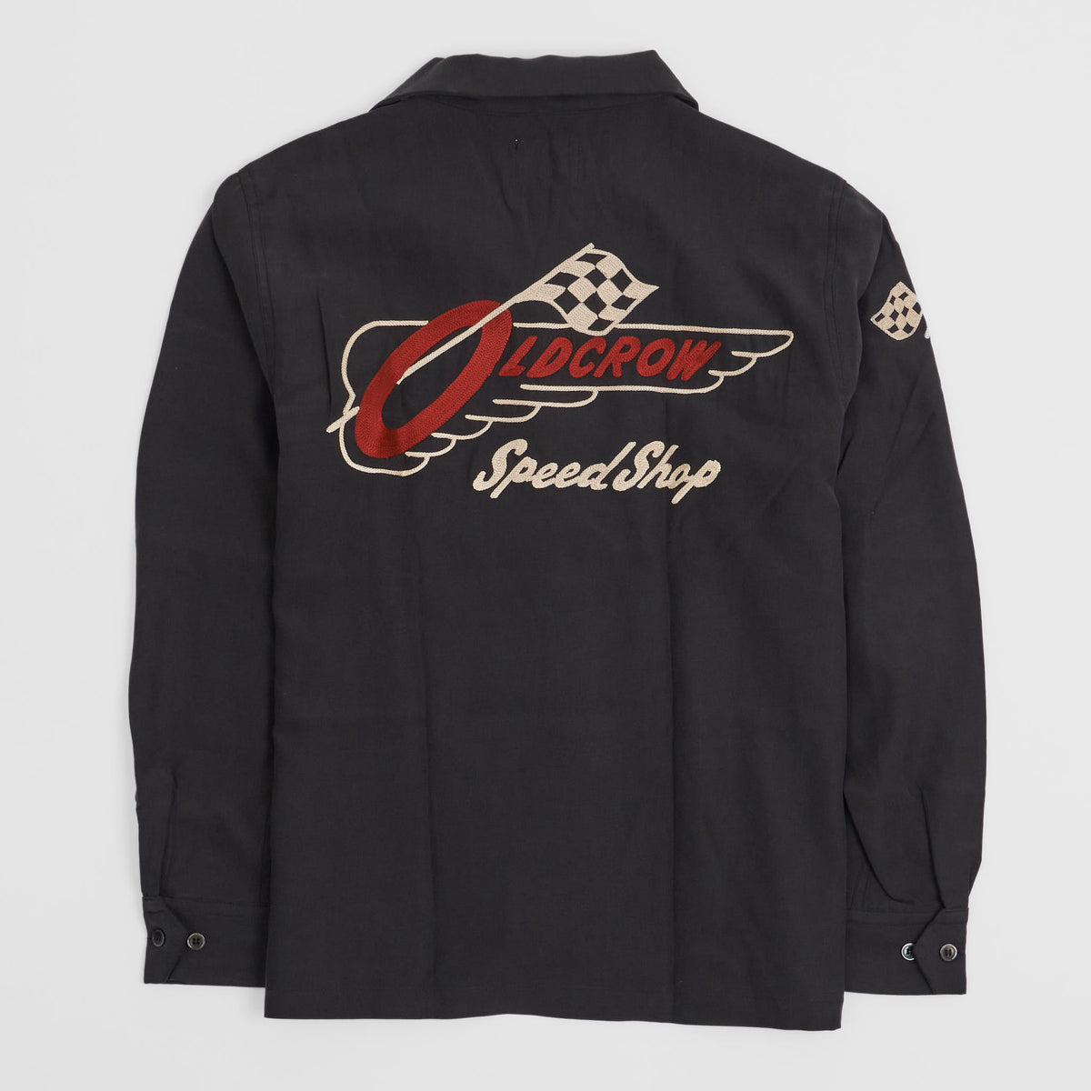 Old Crow Speed Shop by Glad Hand &amp; Co. Hot Rod Garage Shirt