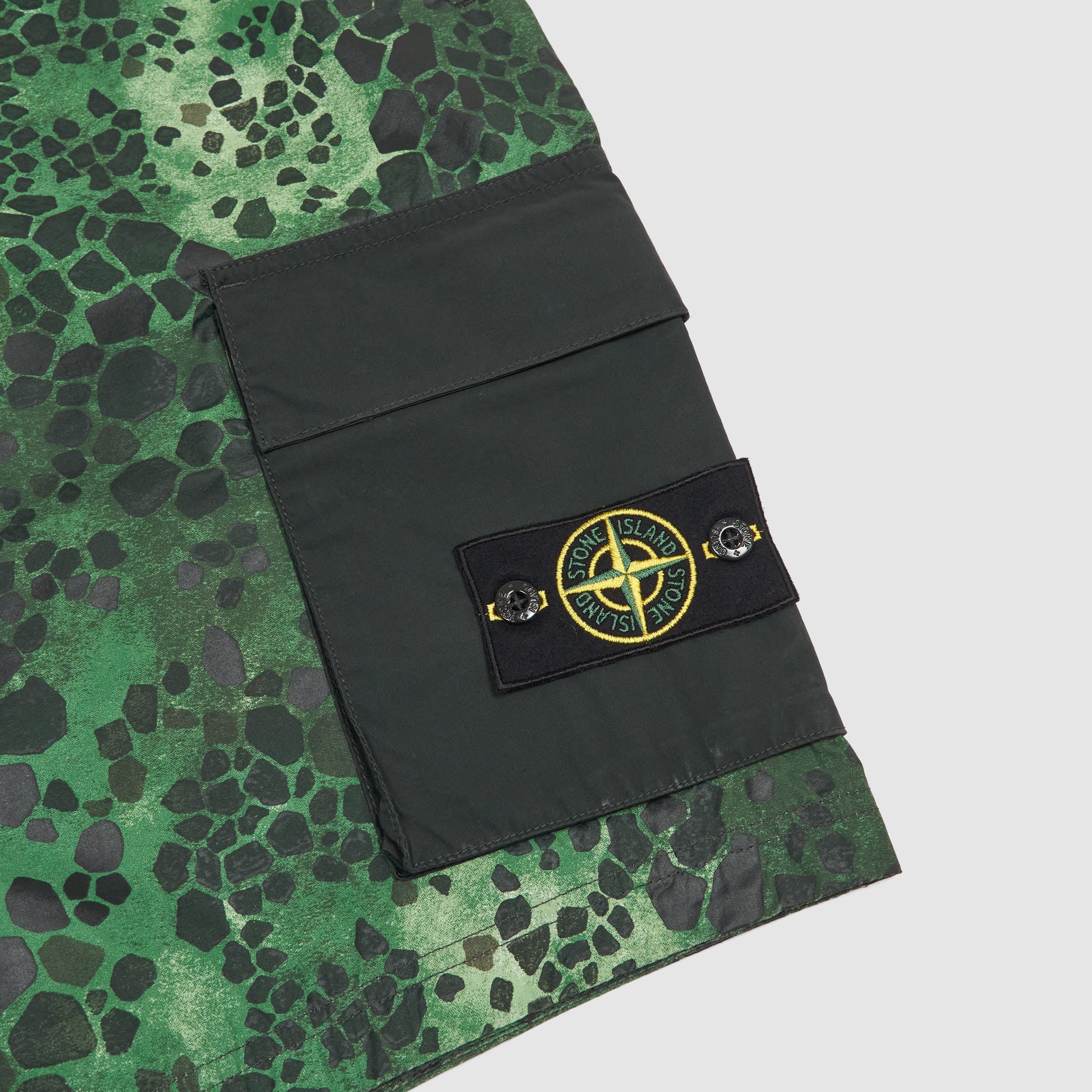 Stone island cheap camo shorts