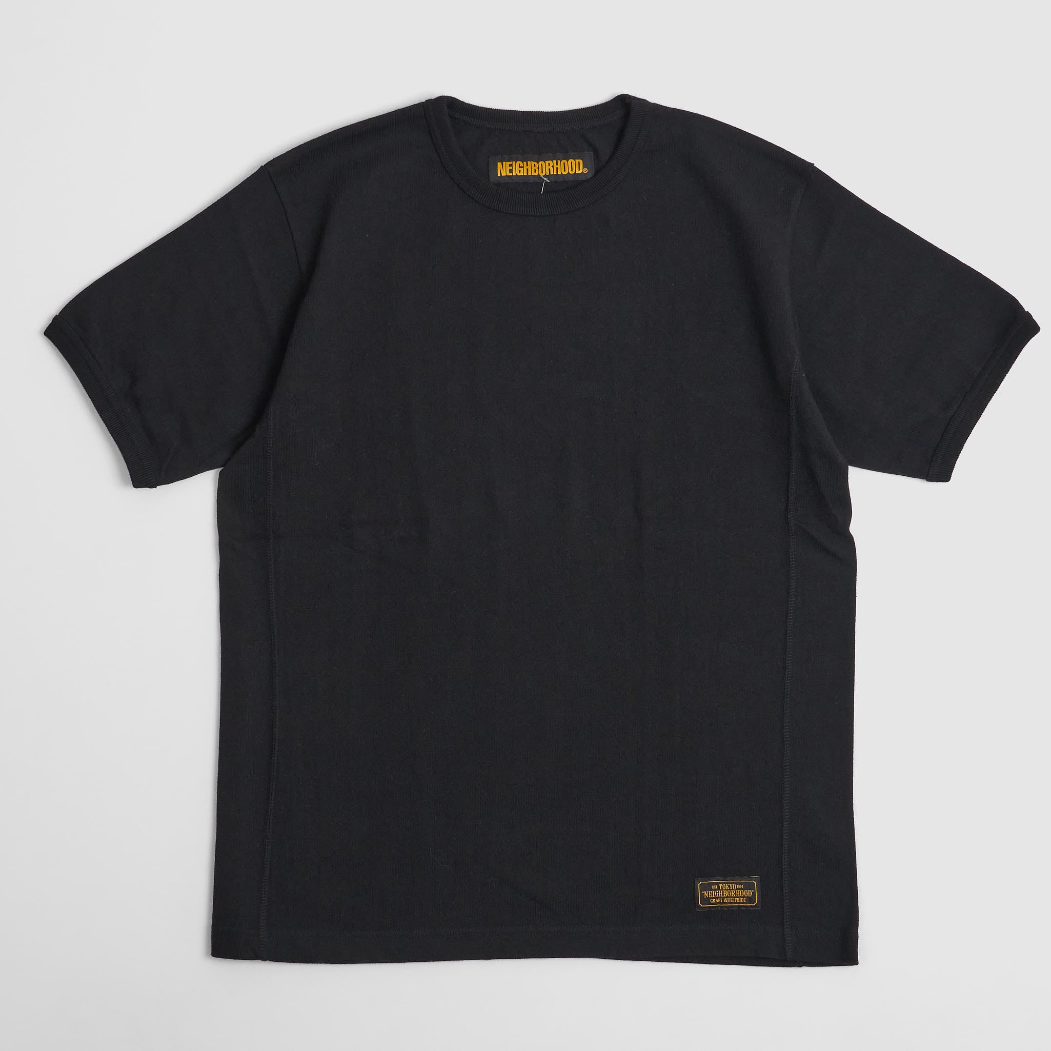 NEIGHBORHOOD 染め直す MDCM EX/C-TEE.SS BLACK L