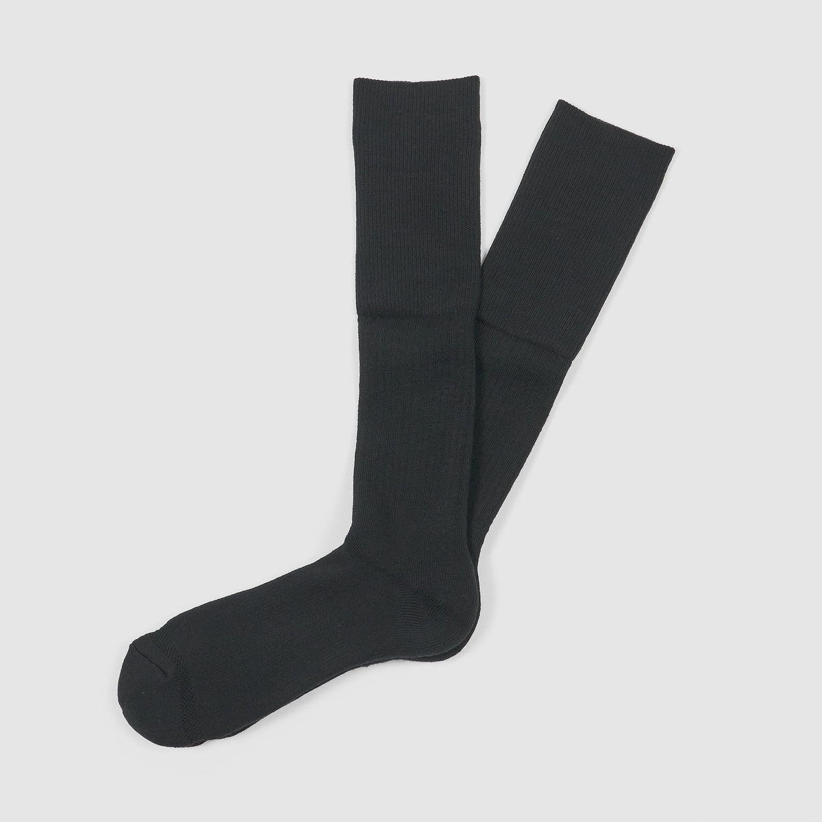 Black Sign Knee Boot Socks