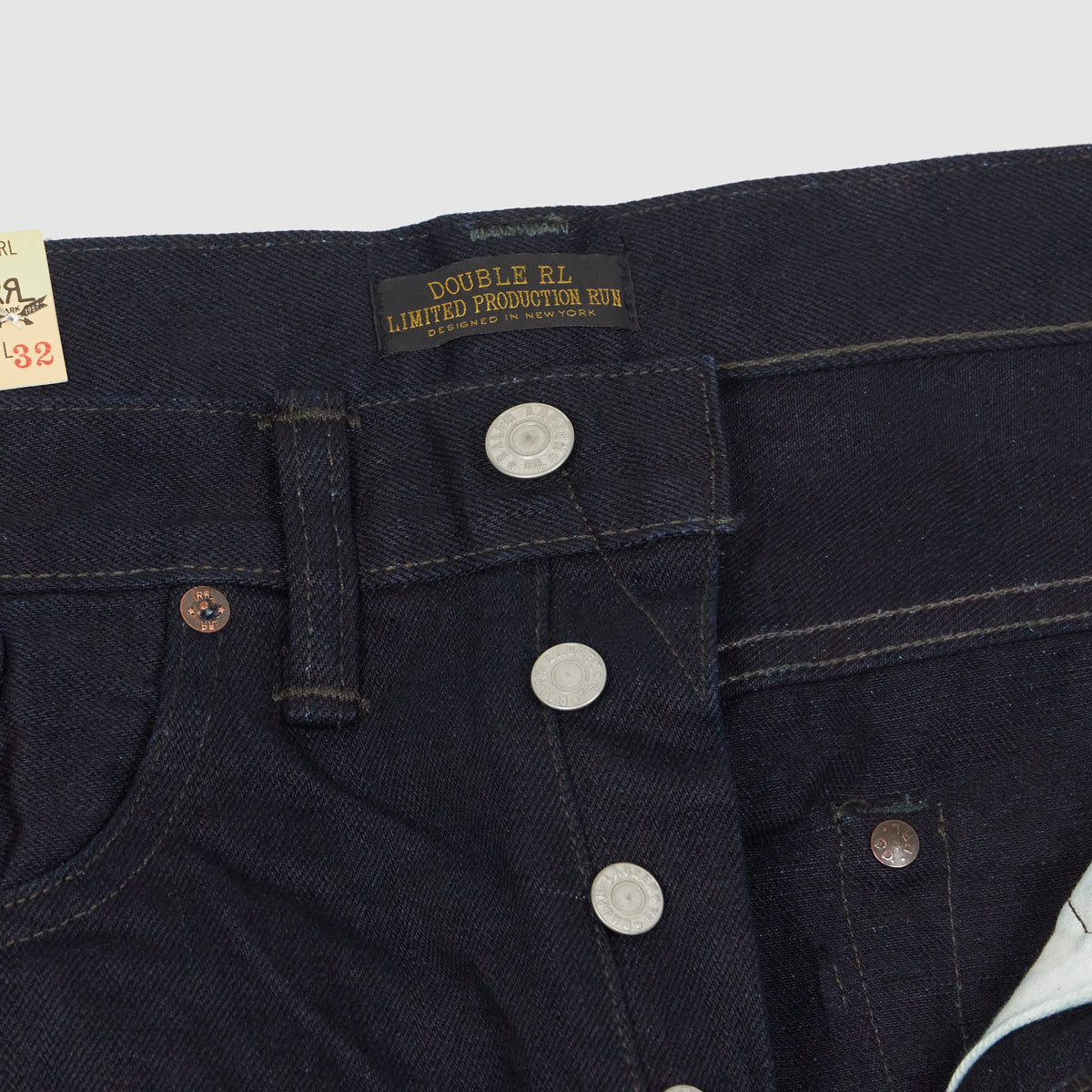 Double RL Straight Leg Selvage Jeans