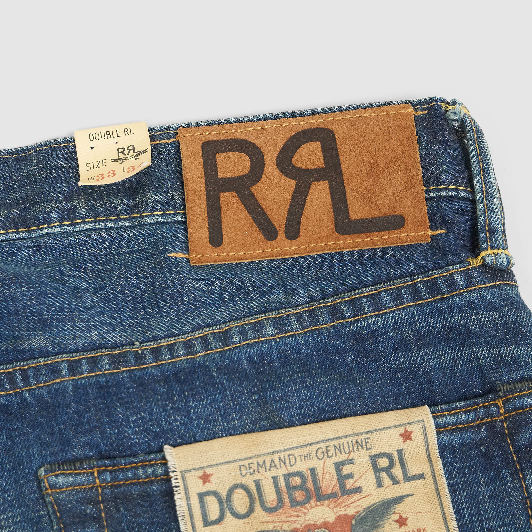 Double RL Vintage 5-Pocket Jeans - DeeCee style
