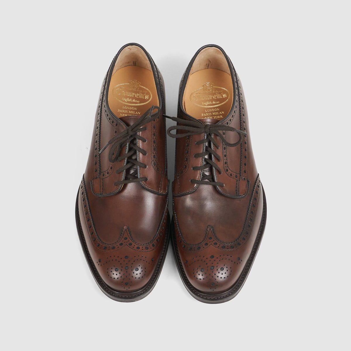 Church&#39;s Thickwood Wingtip Derby Shoes