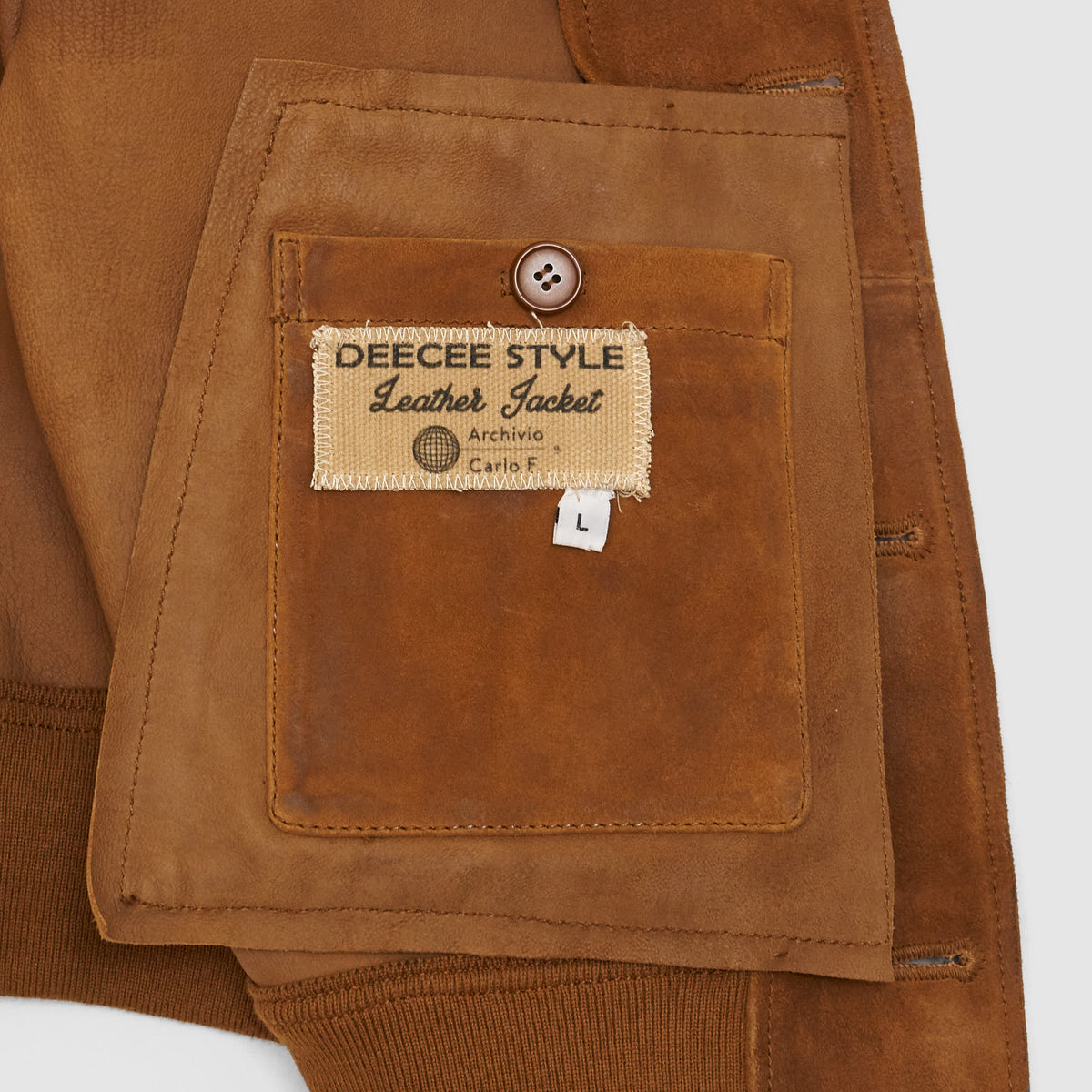 DeeCee style Harrington Leather Jacket