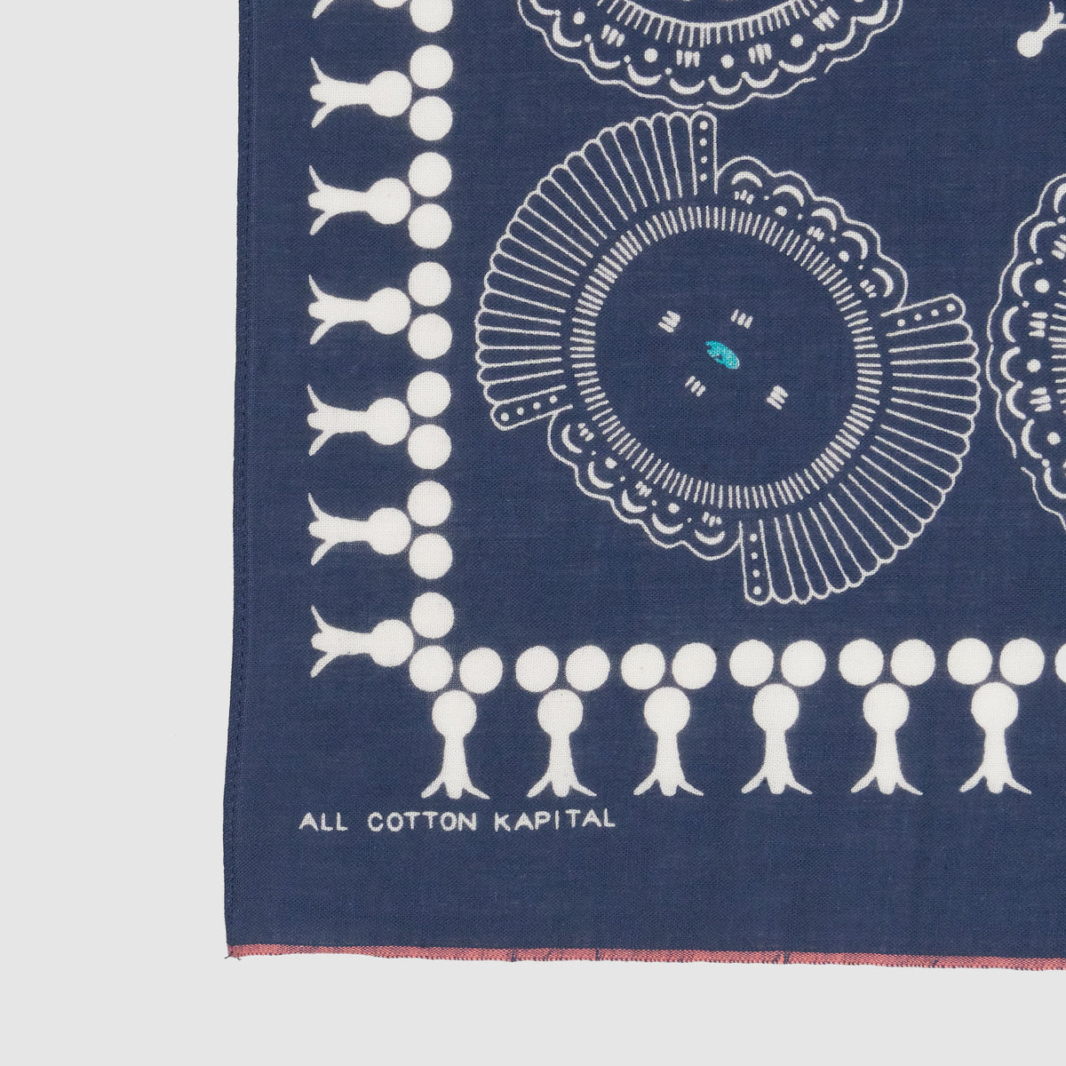 Kapital Navy Conchos Bandana