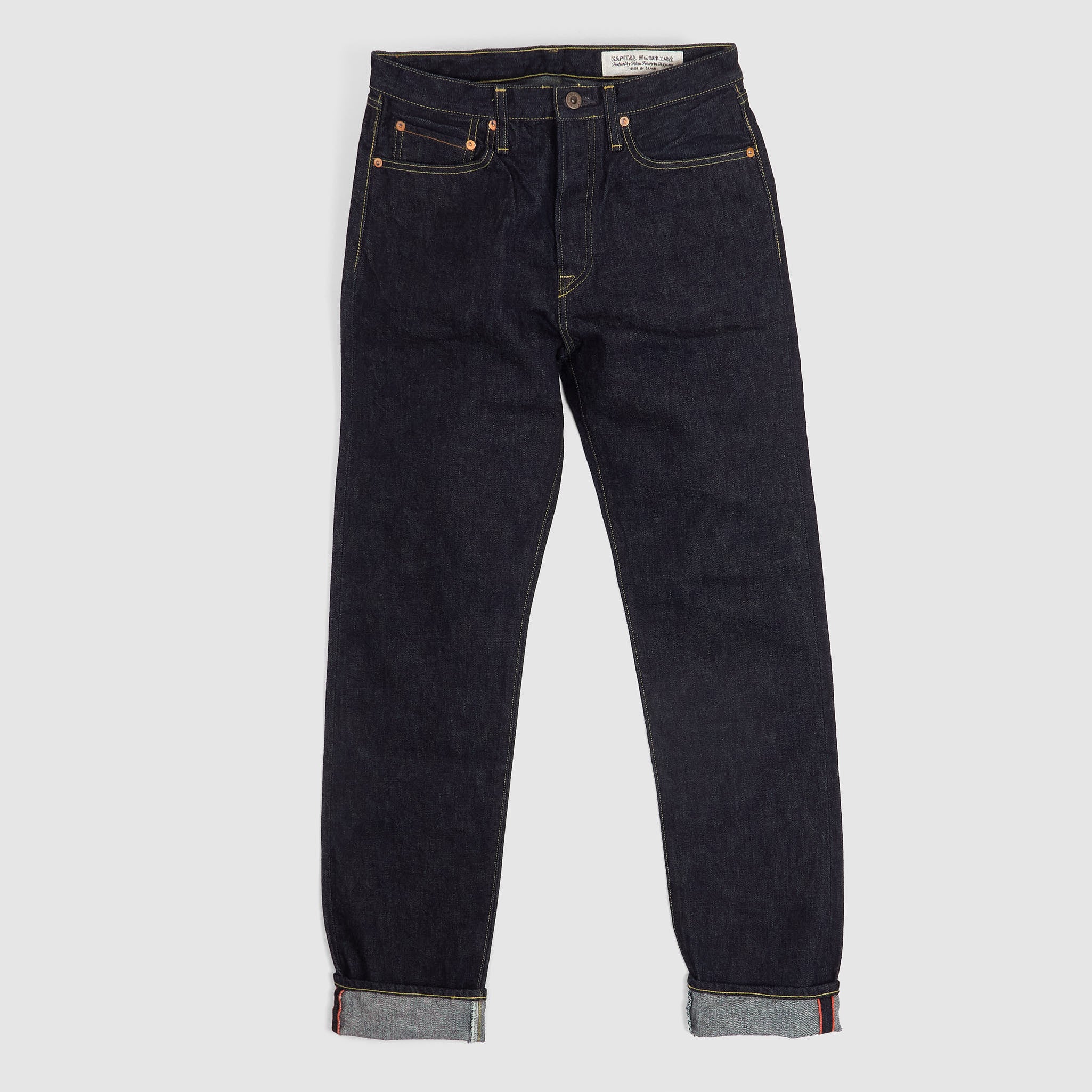 Kapital 5-Pocket 14oz Monkey Cisco Denim - DeeCee style