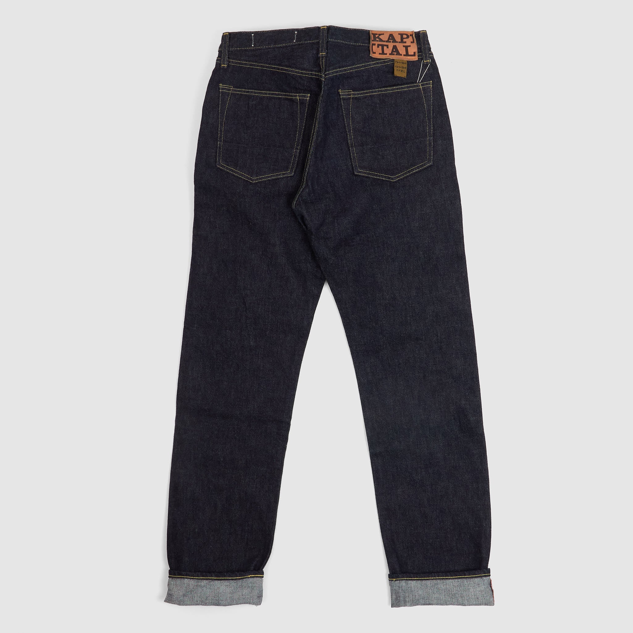 Kapital 5-Pocket 14oz Monkey Cisco Denim - DeeCee style