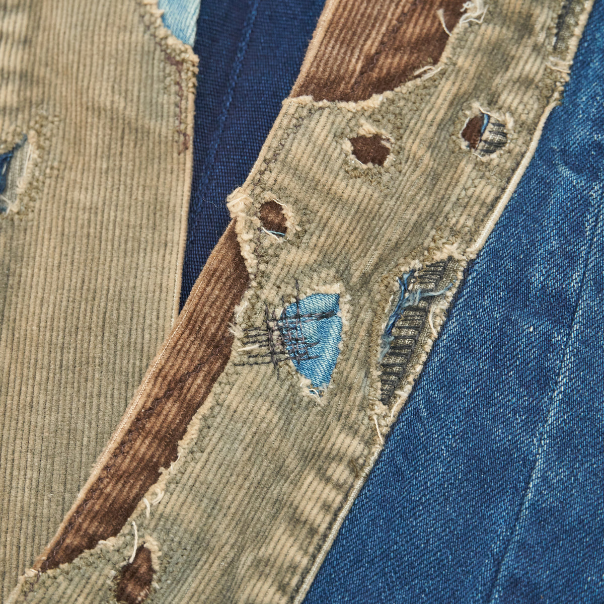 Kapital Patchwork Kimono Overshirt