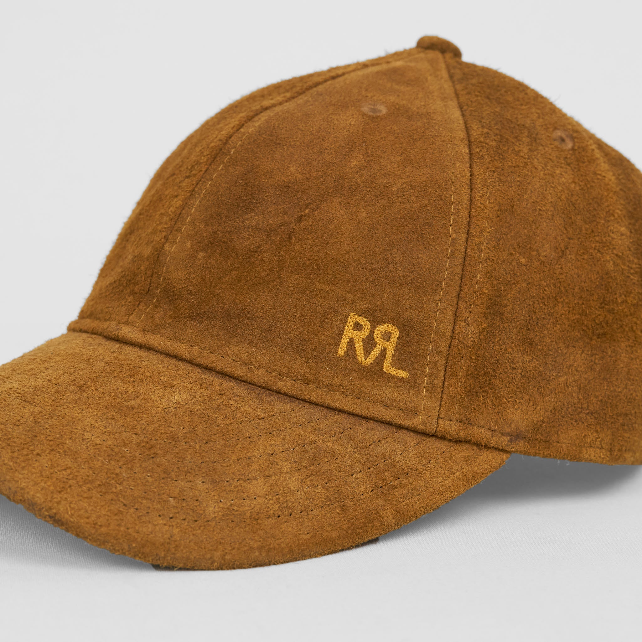 Double RL Suede Baseball Cap - DeeCee style