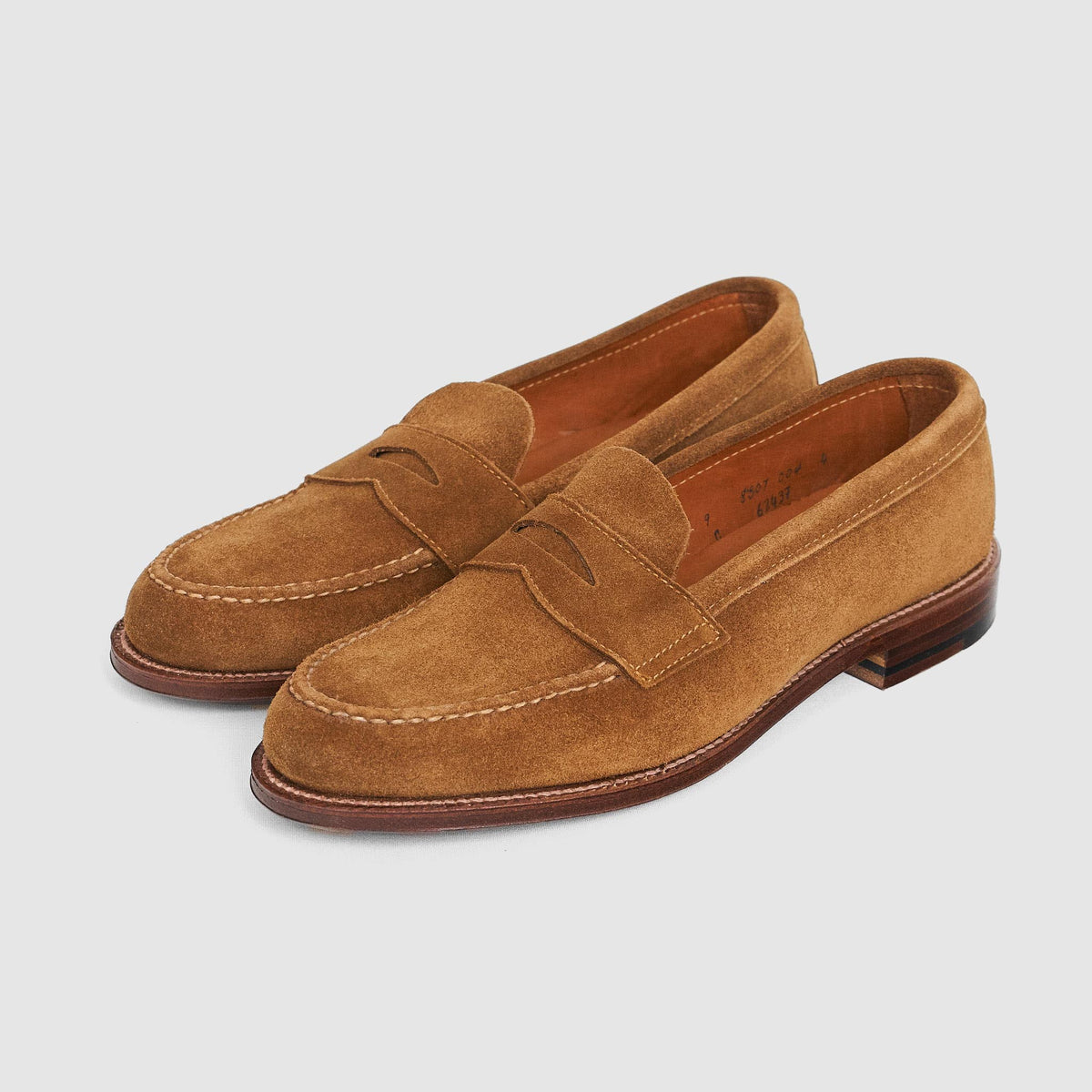 Alden Penny Loafers Snuff Suede 6243F