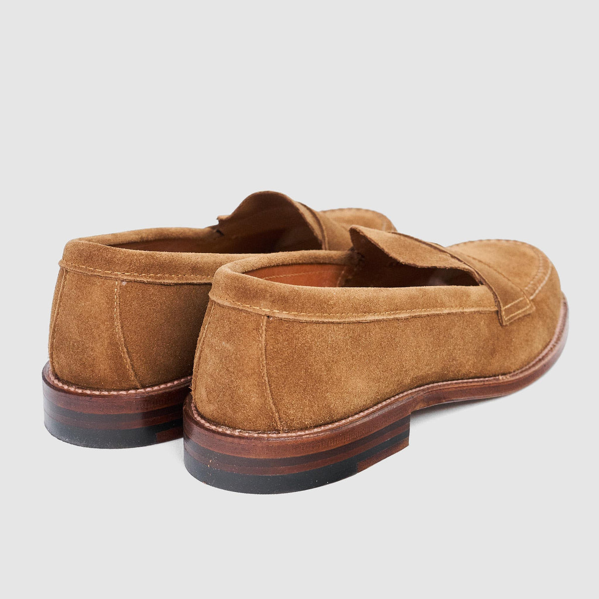 Alden Penny Loafers Snuff Suede 6243F