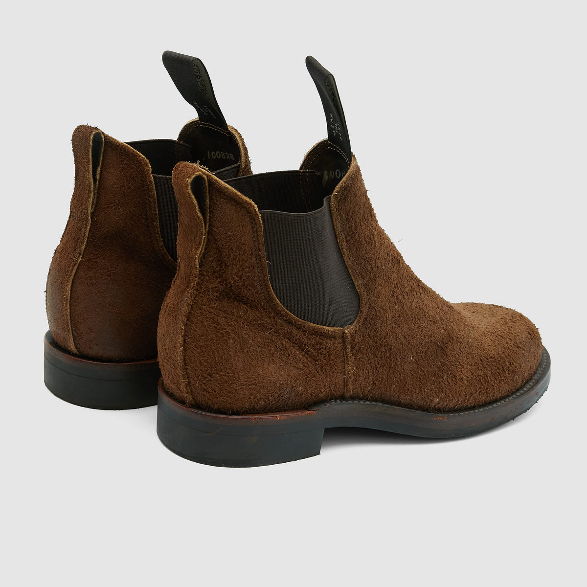 Double RL Congress Roughout Suede Chelsea Boots