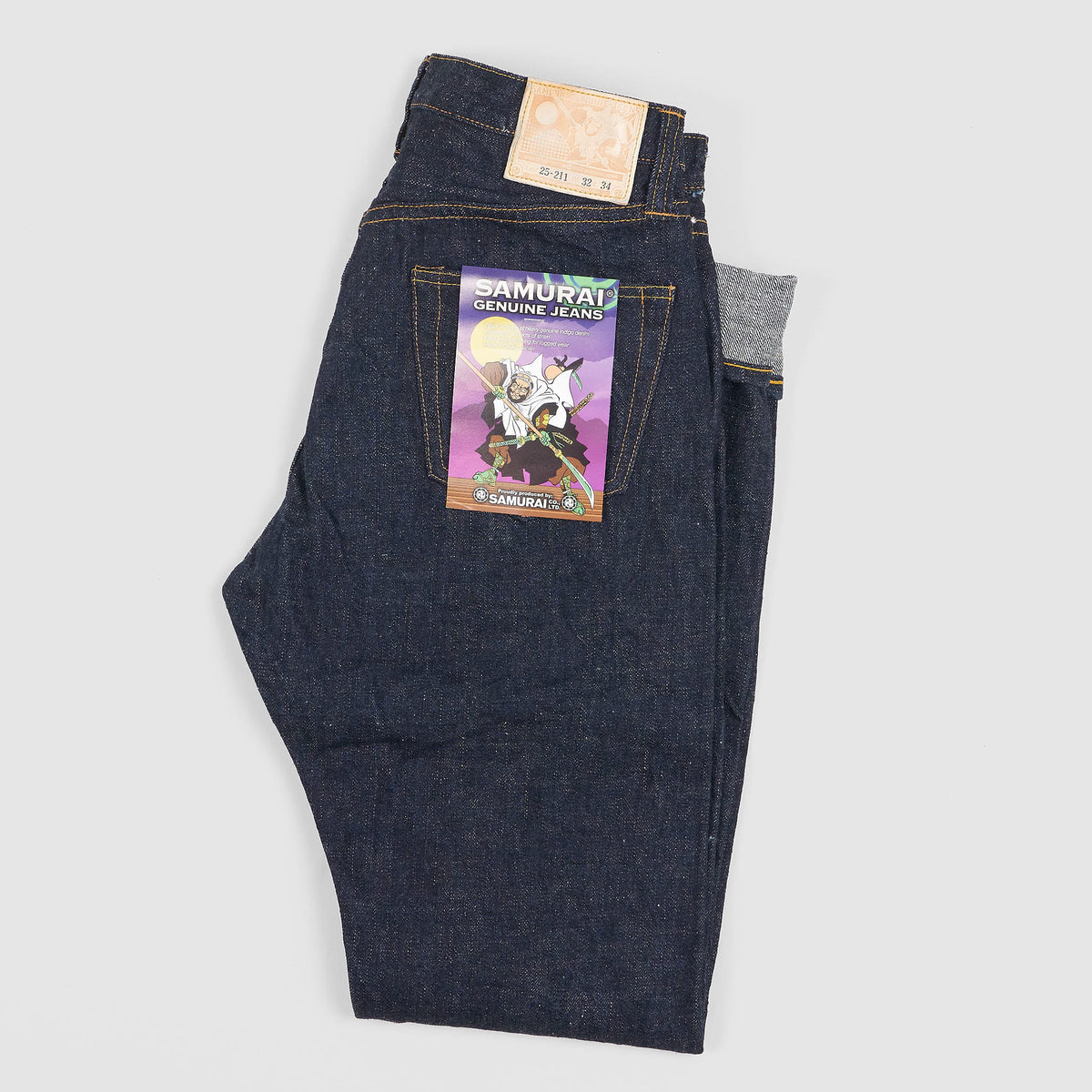 Samurai Jeans 17oz Slim Tapered Selvage Denim Jeans