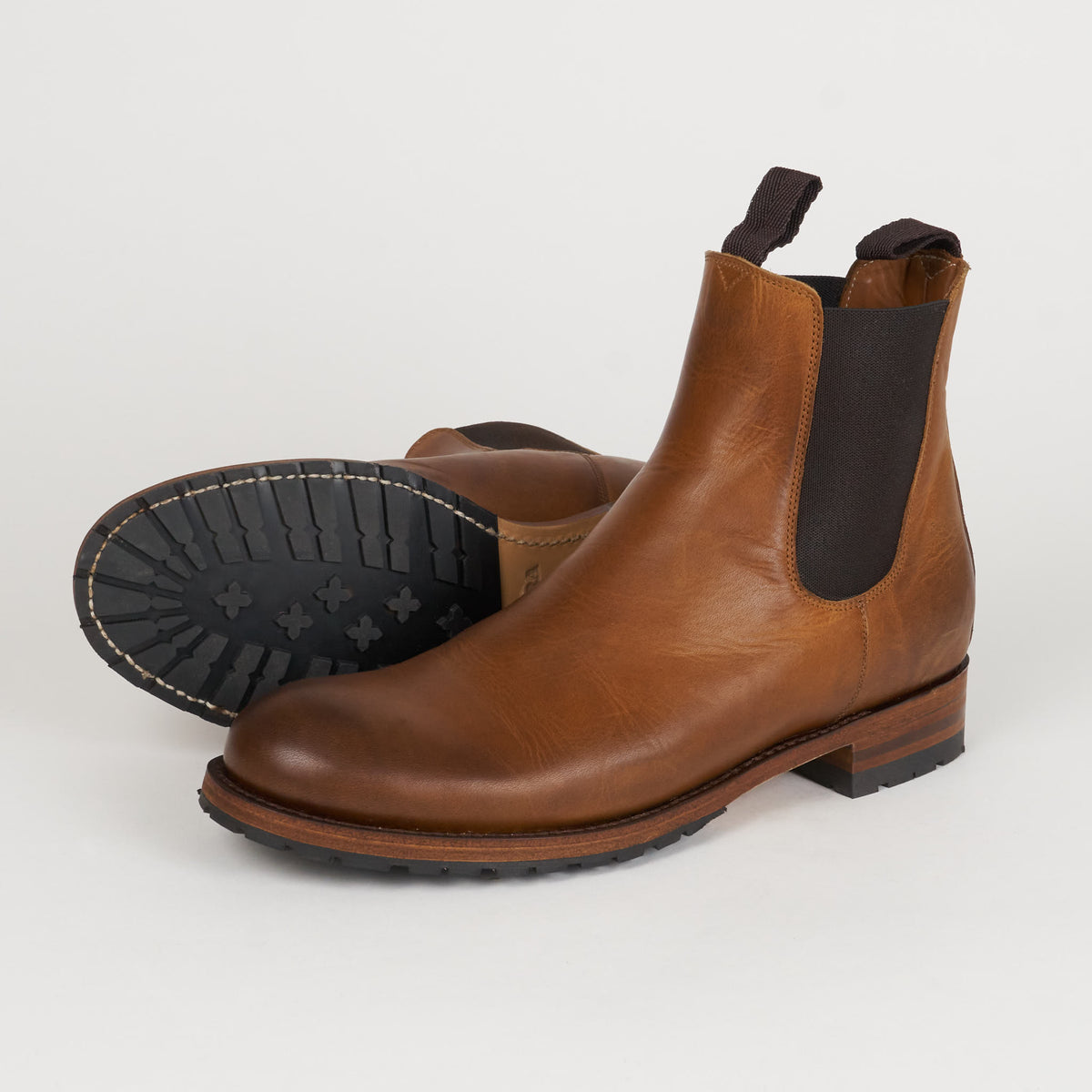 Sendra Vintage Treated Chelsea Boot