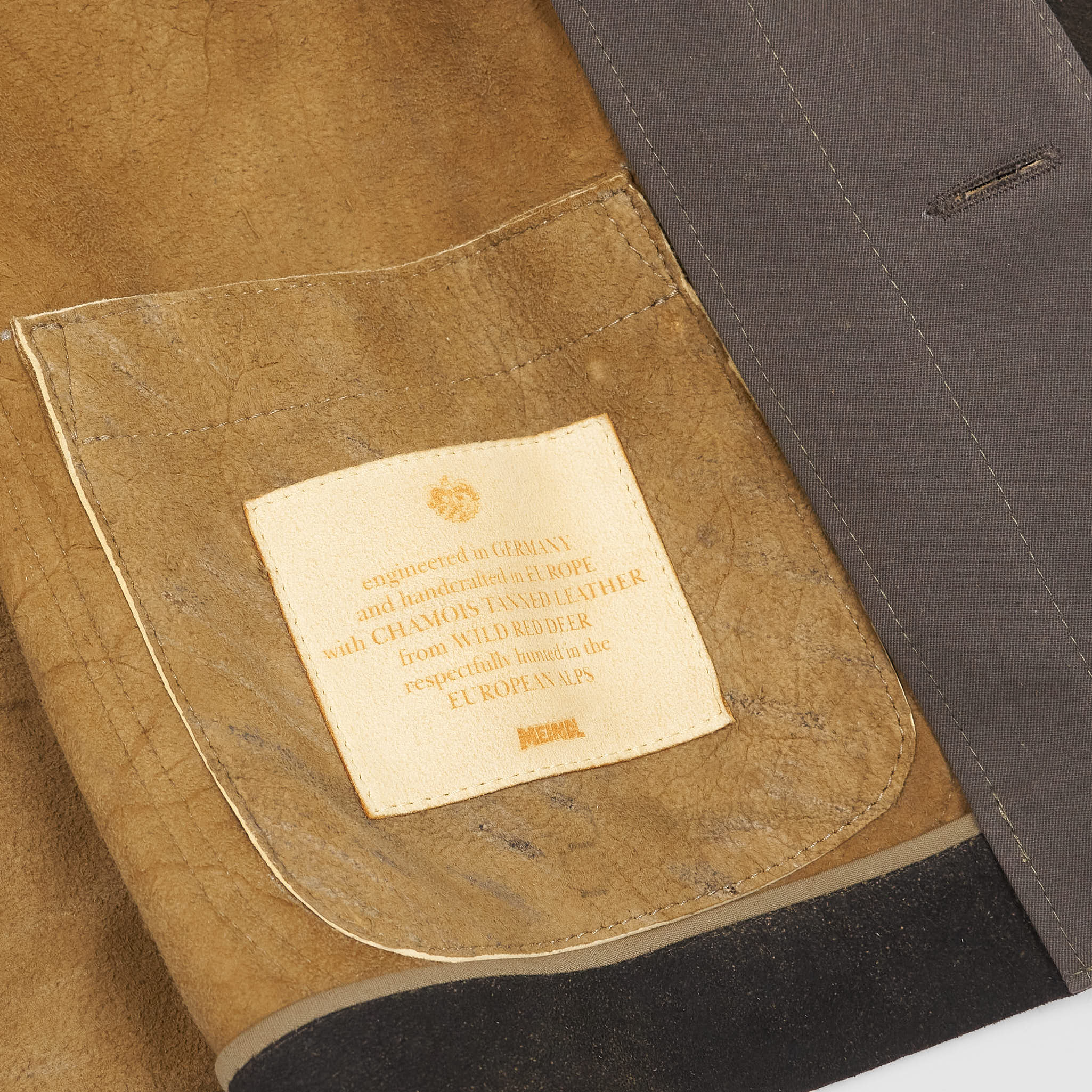 Meindl Deer Skin Coach Leather Work Jacket - DeeCee style