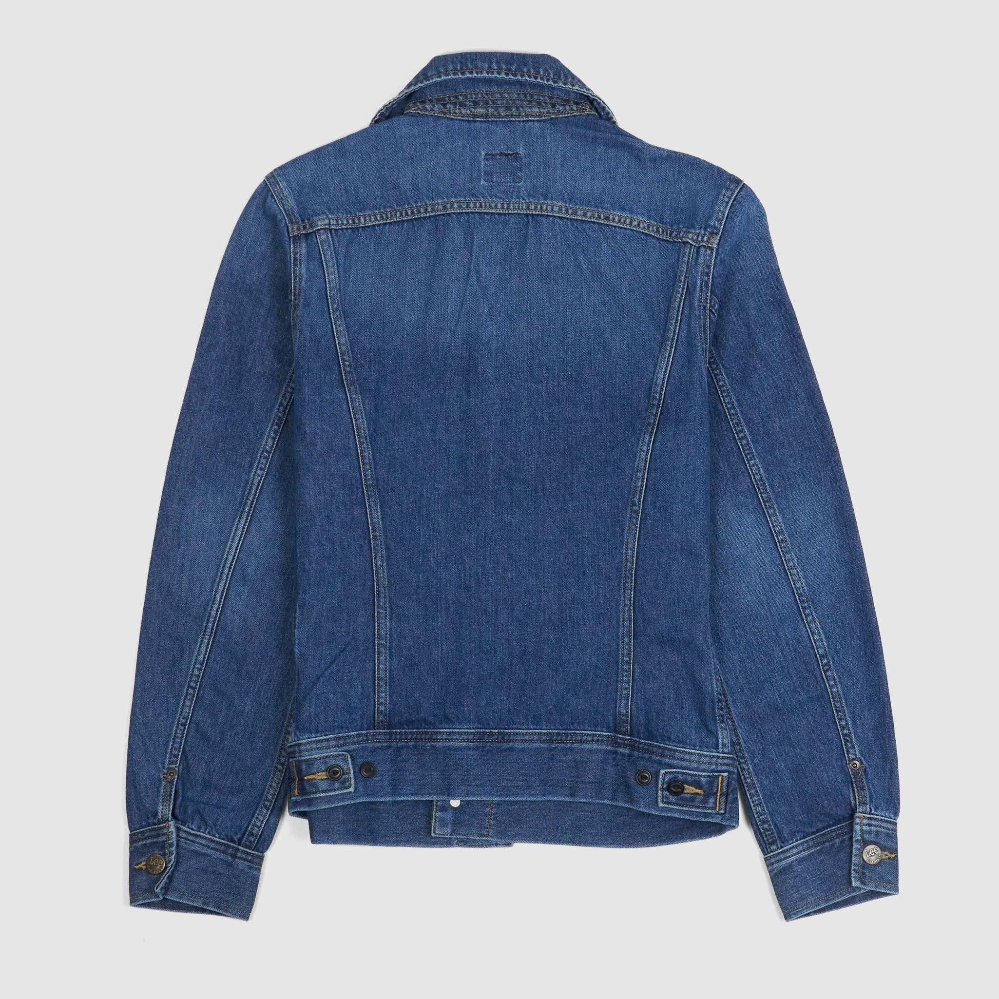 Lee rider sales jacket dark stonewash