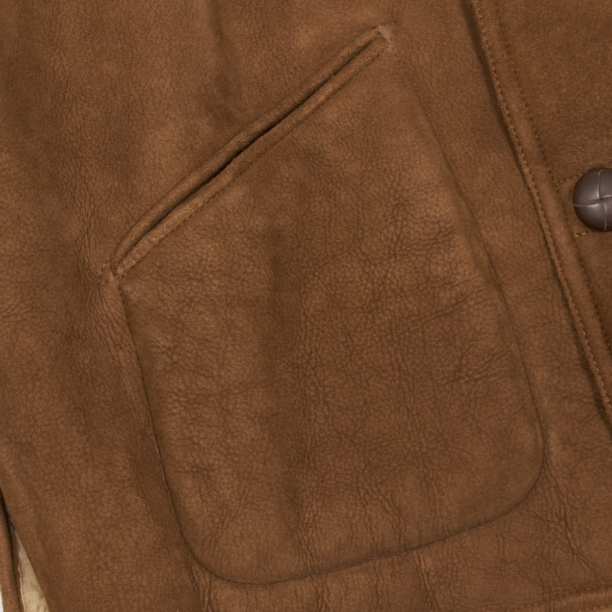 Belstaff Shearling Leather Coat