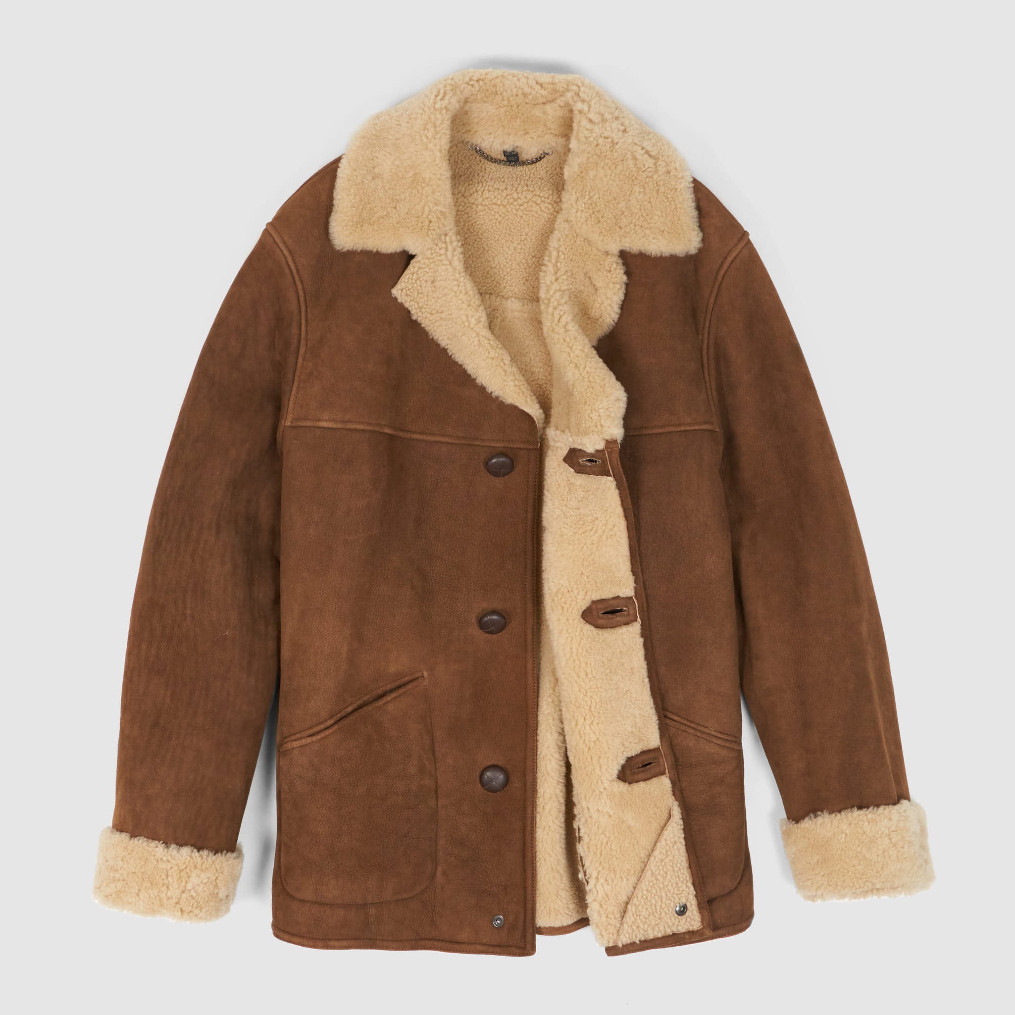 Belstaff shearling outlet coat