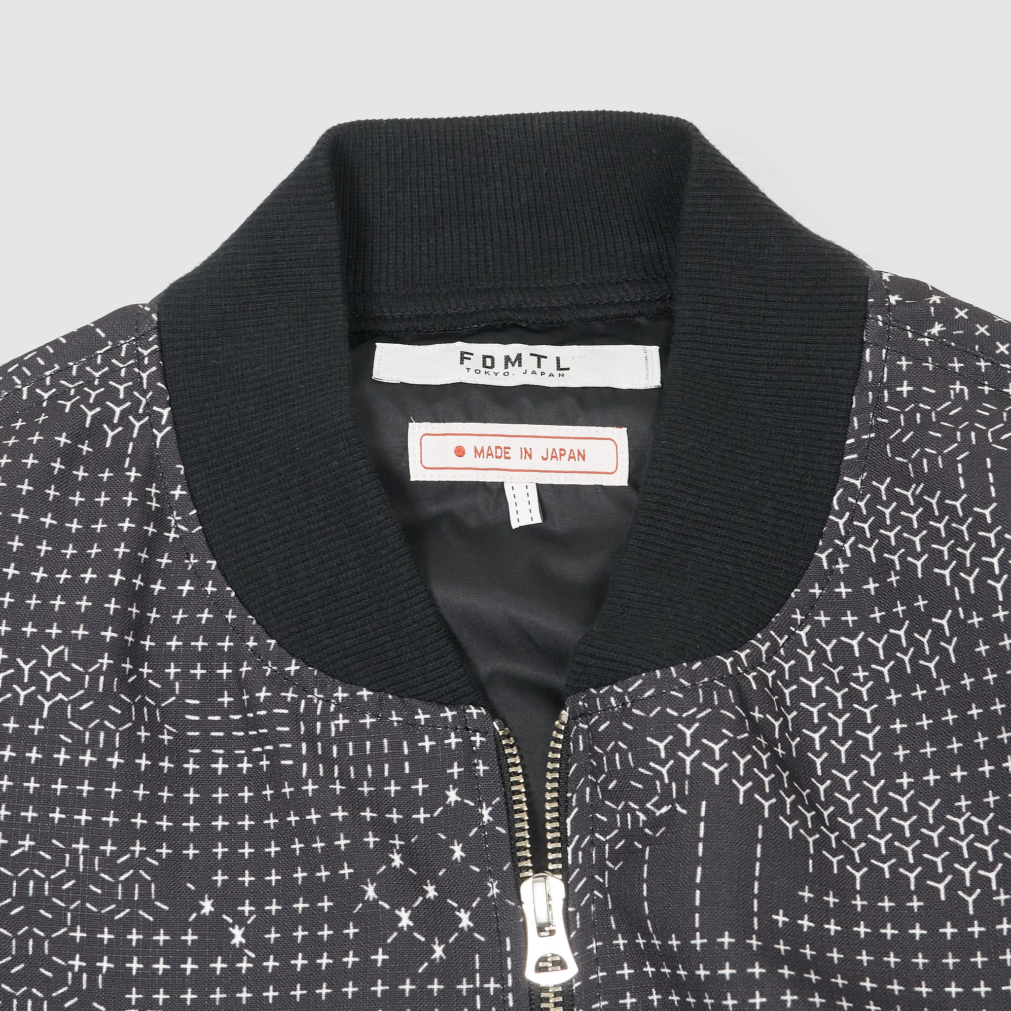 FDMTL Sashiko Bomber Jacket - DeeCee style