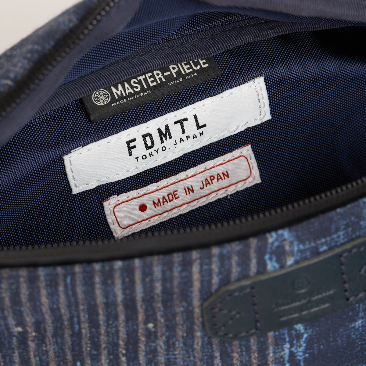 FDMTL x Master-Piece Boro Waist Bag