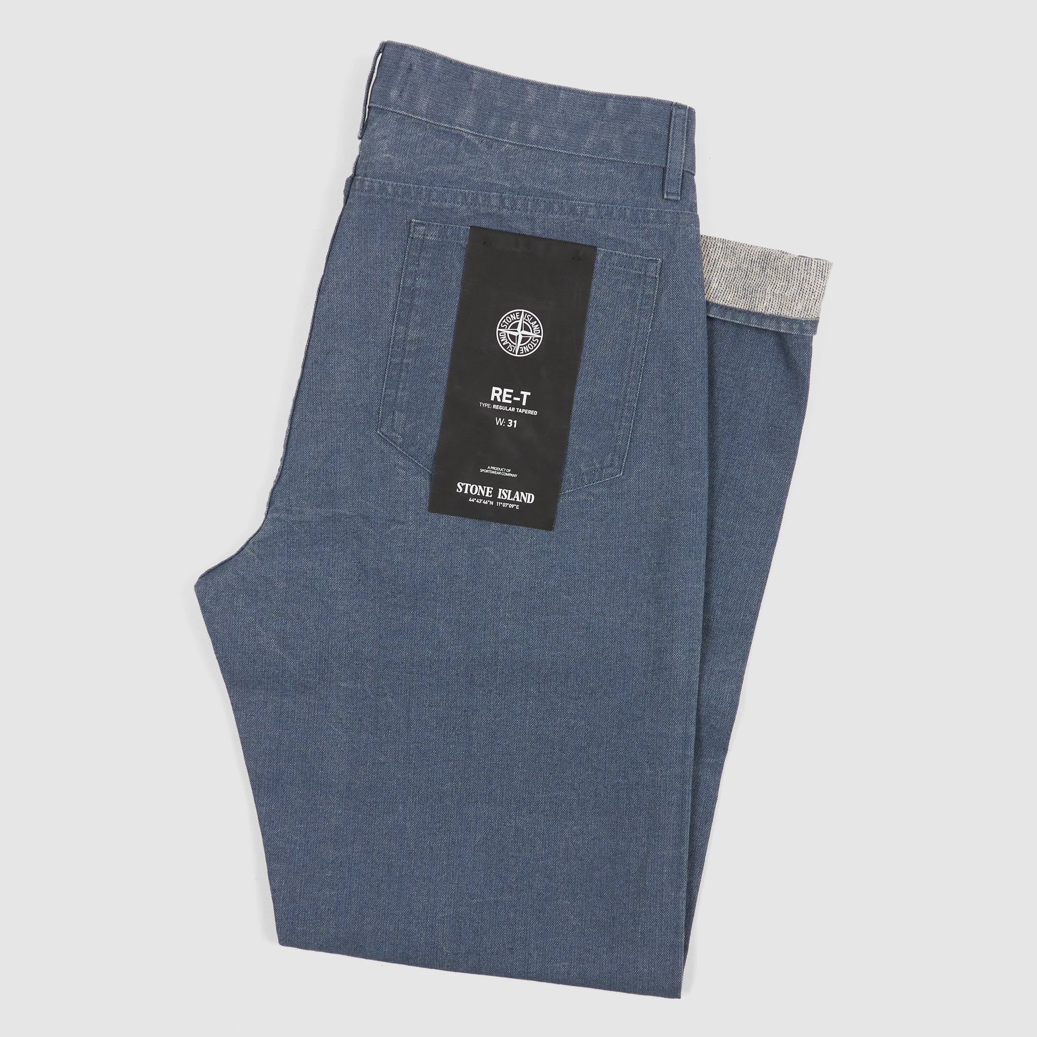 Stone island regular discount tapered jeans