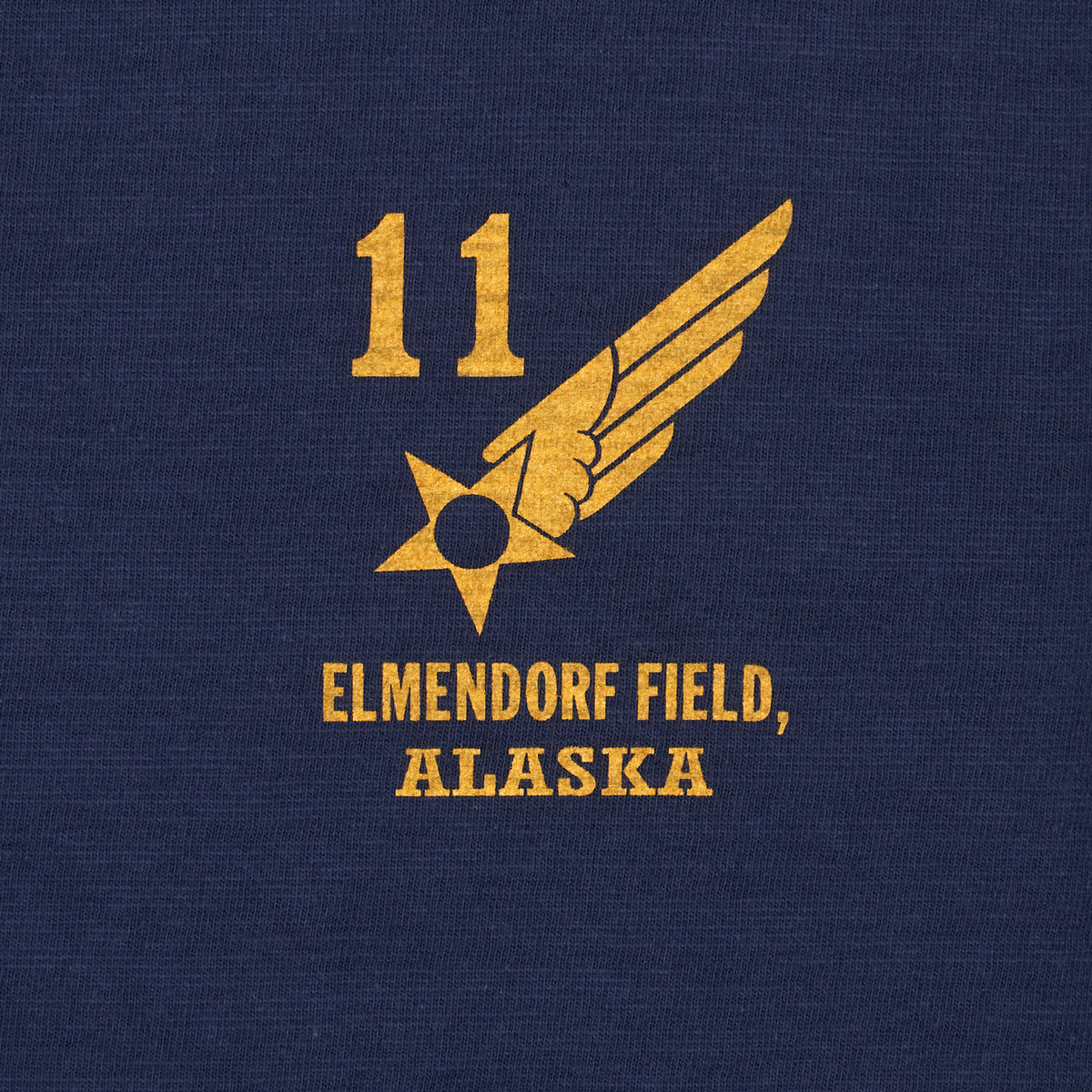 Buzz Rickson&#39;s Crew Neck Air Force T-Shirt 11 Alaska