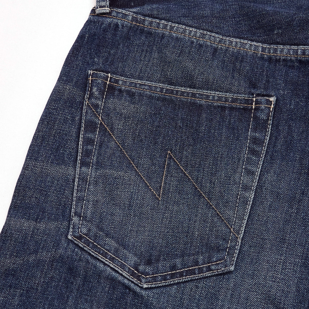 Neighborhood Relaxed Fit Selvage Denim Jeans (Washed)