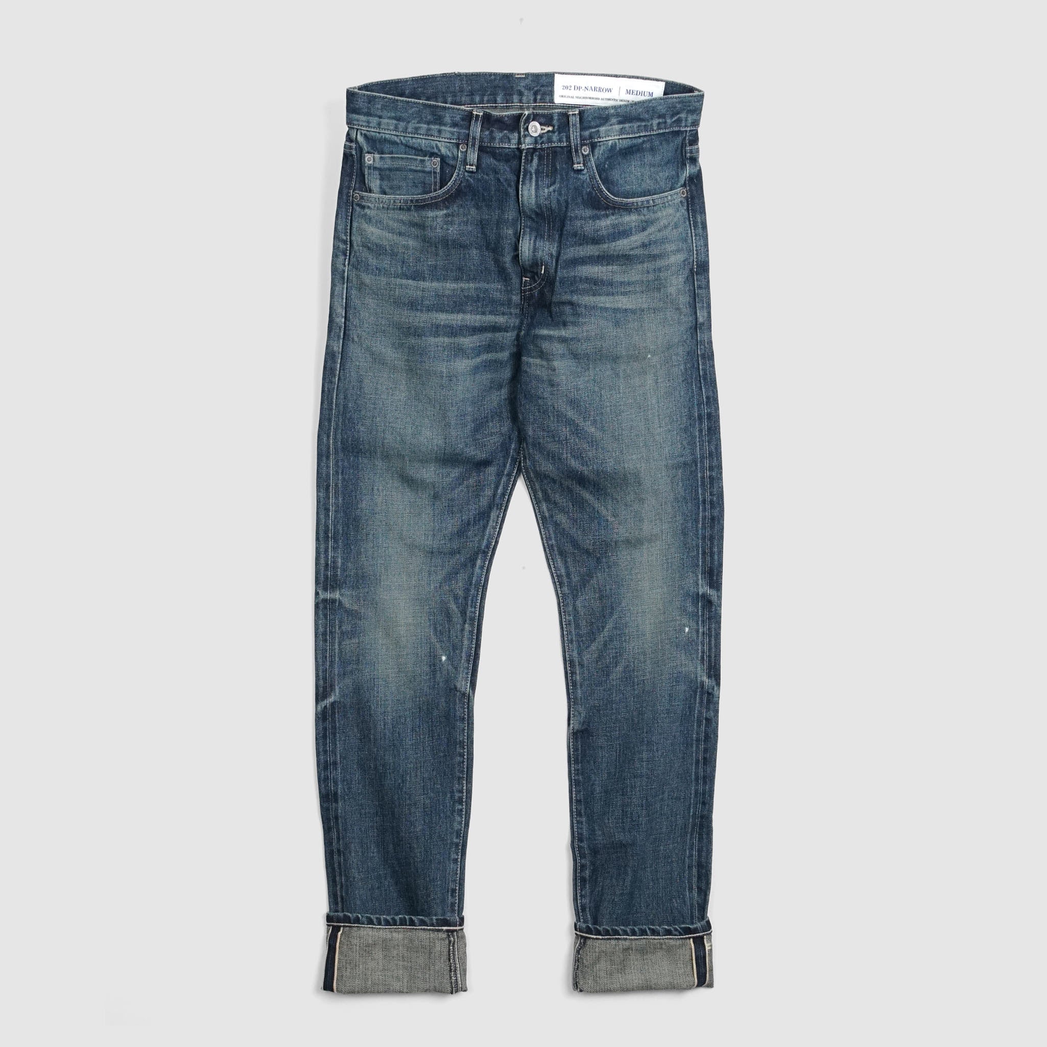 デニム/ジーンズ NEIGHBORHOOD 16AW WASHED NARROW MEDIUM Neighborhood 5-Pocket Narrow Denim Jeans [Archive] - DeeCee style