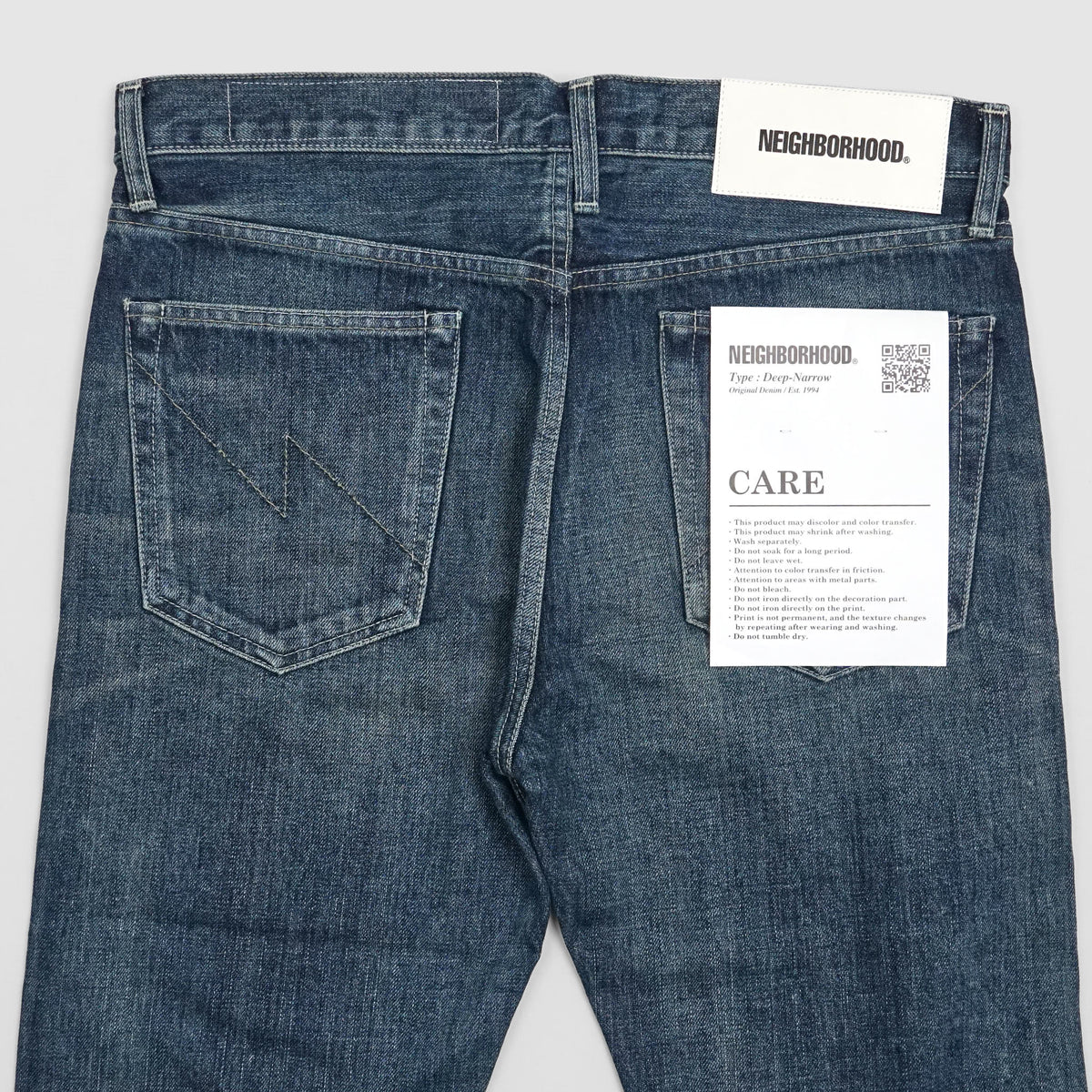Neighborhood 5-Pocket Narrow Denim Jeans