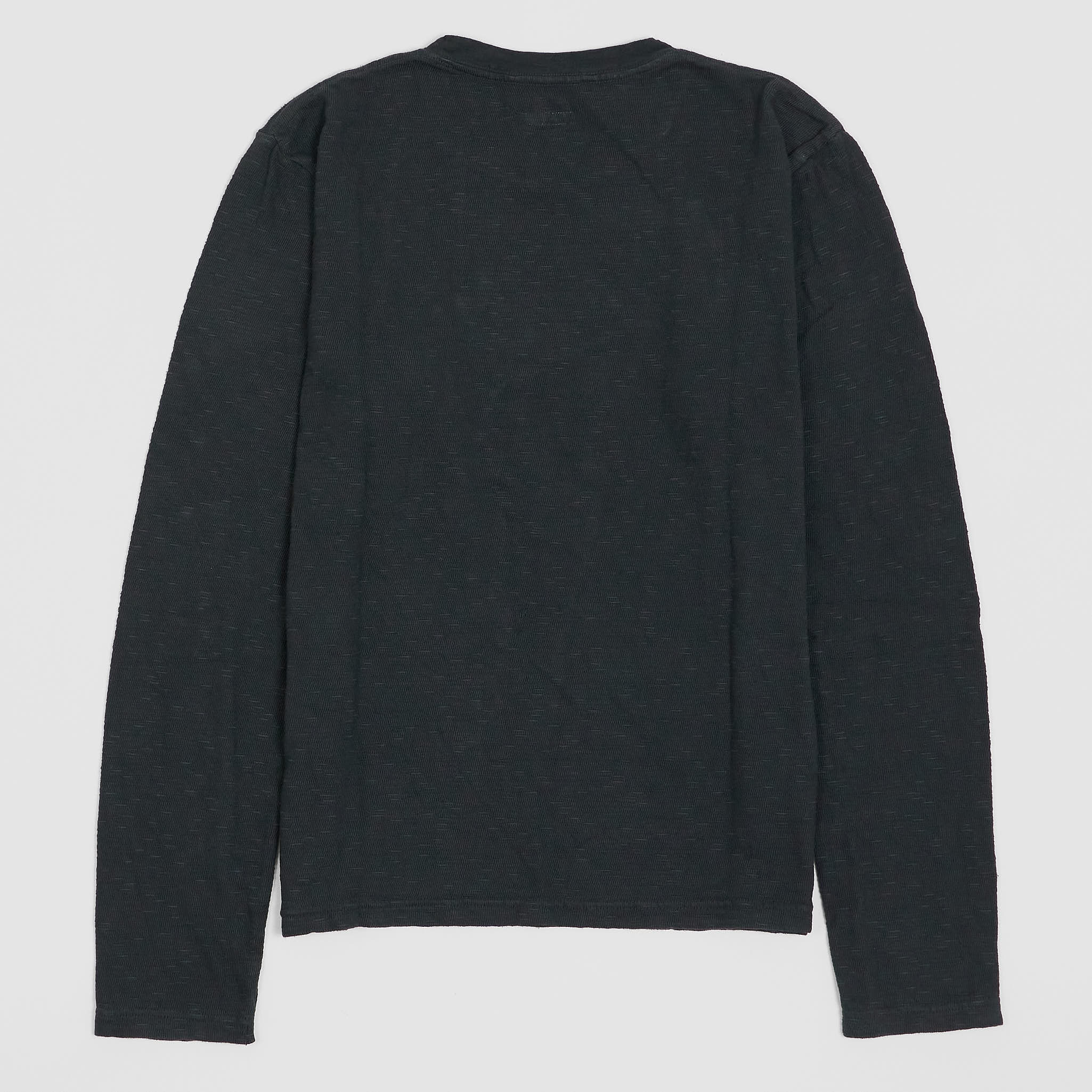 Kapital Pocket Long Sleeve Crew Neck Pocket T-Shirt - DeeCee style