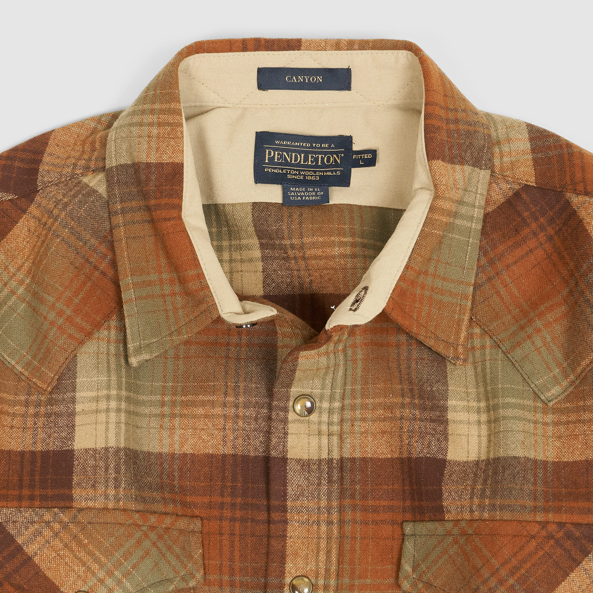 Wool discount western shirt