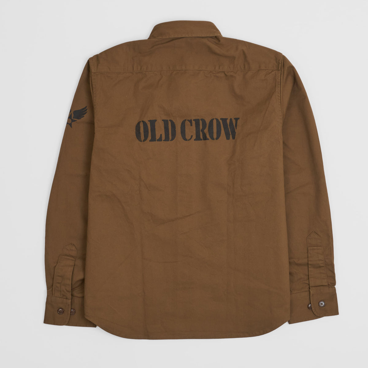Old Crow Speed Shop by Glad Hand &amp; Co. Officers Long Sleeves Shirt