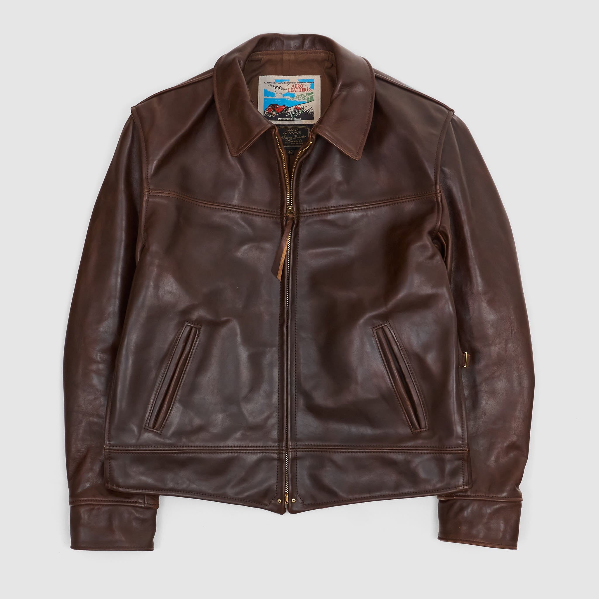 Aero Leathers Dust Bowl Leather Jacket