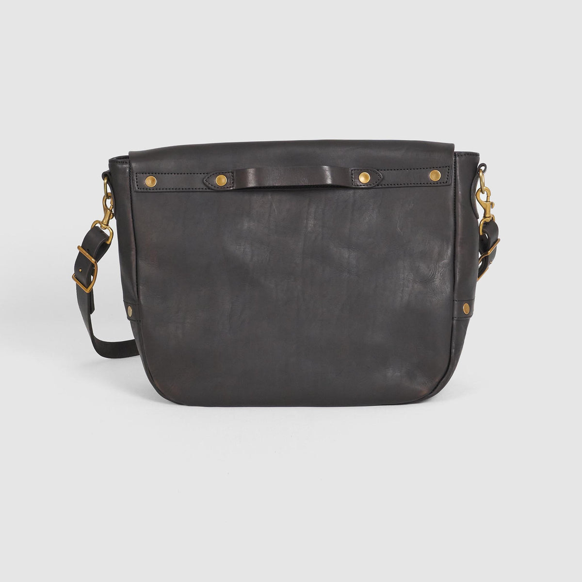 Vasco Postman Leather Shoulder Bag Large