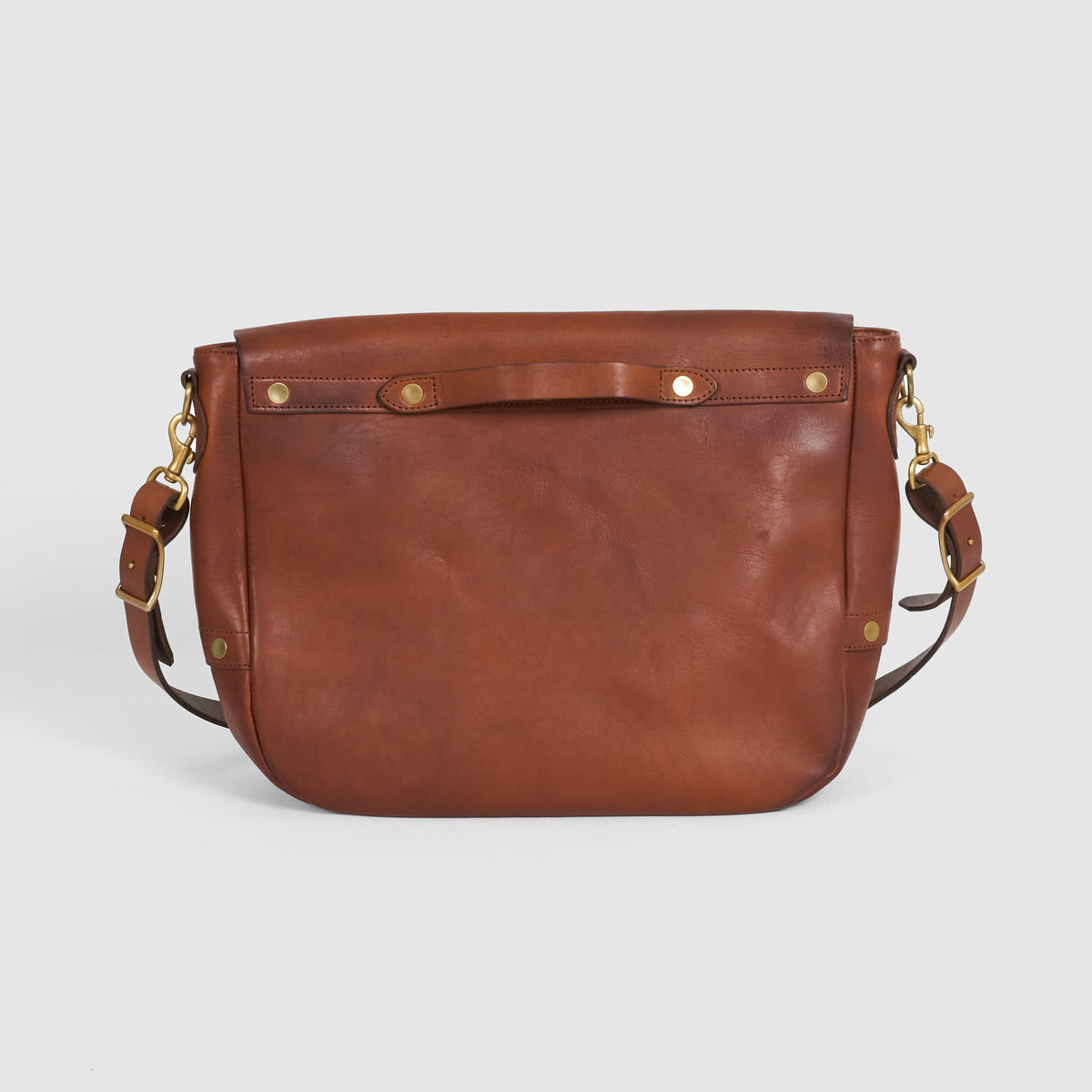 Vasco Postman Leather Shoulder Bag Large