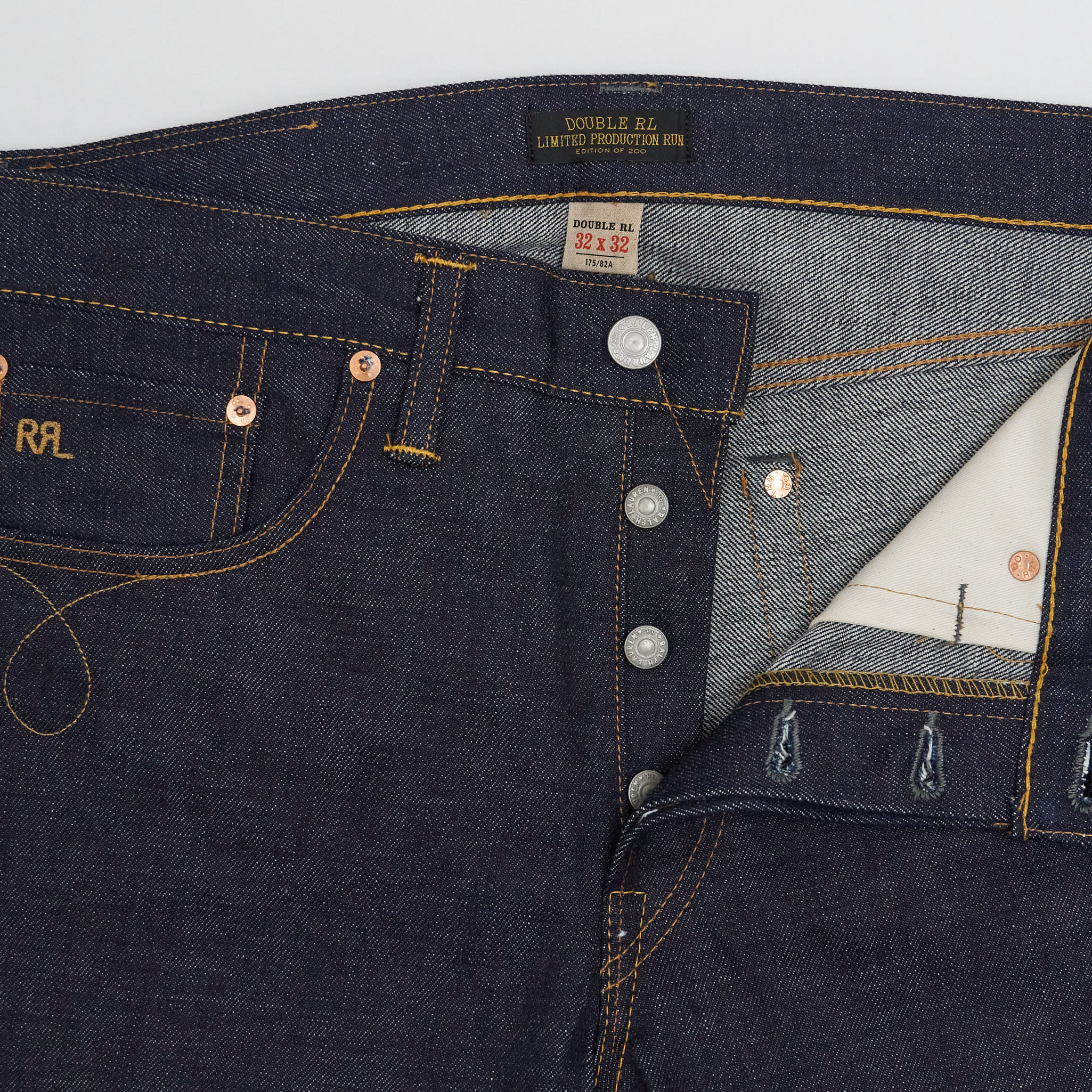 Double RL Boot Cut 15.5 oz Limited Jeans - DeeCee style
