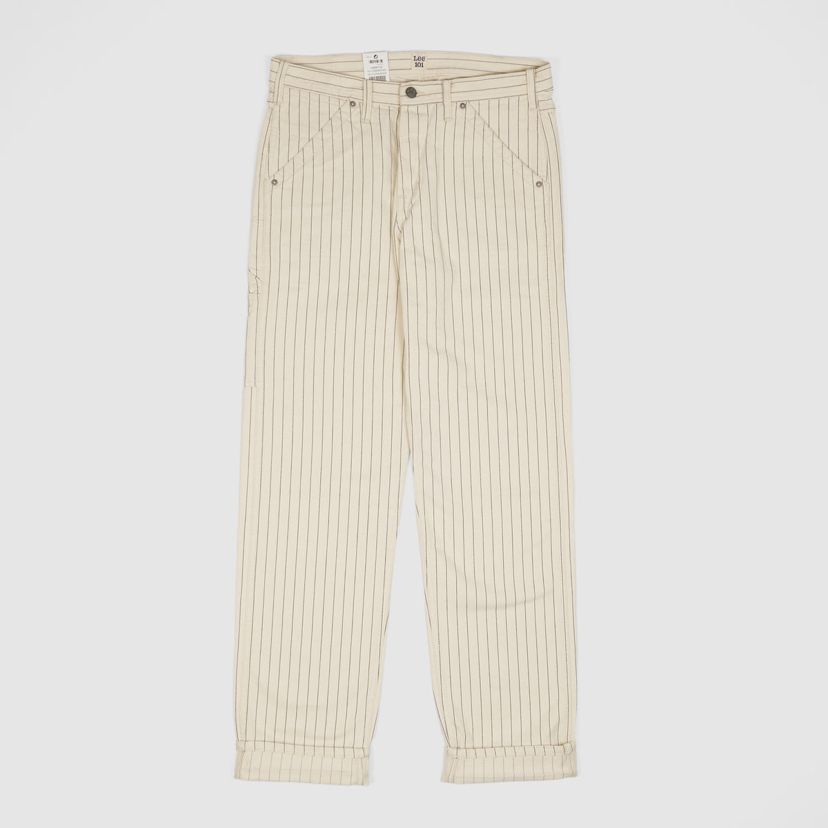 Lee 101 Carpenter Pants Indigo Stripes