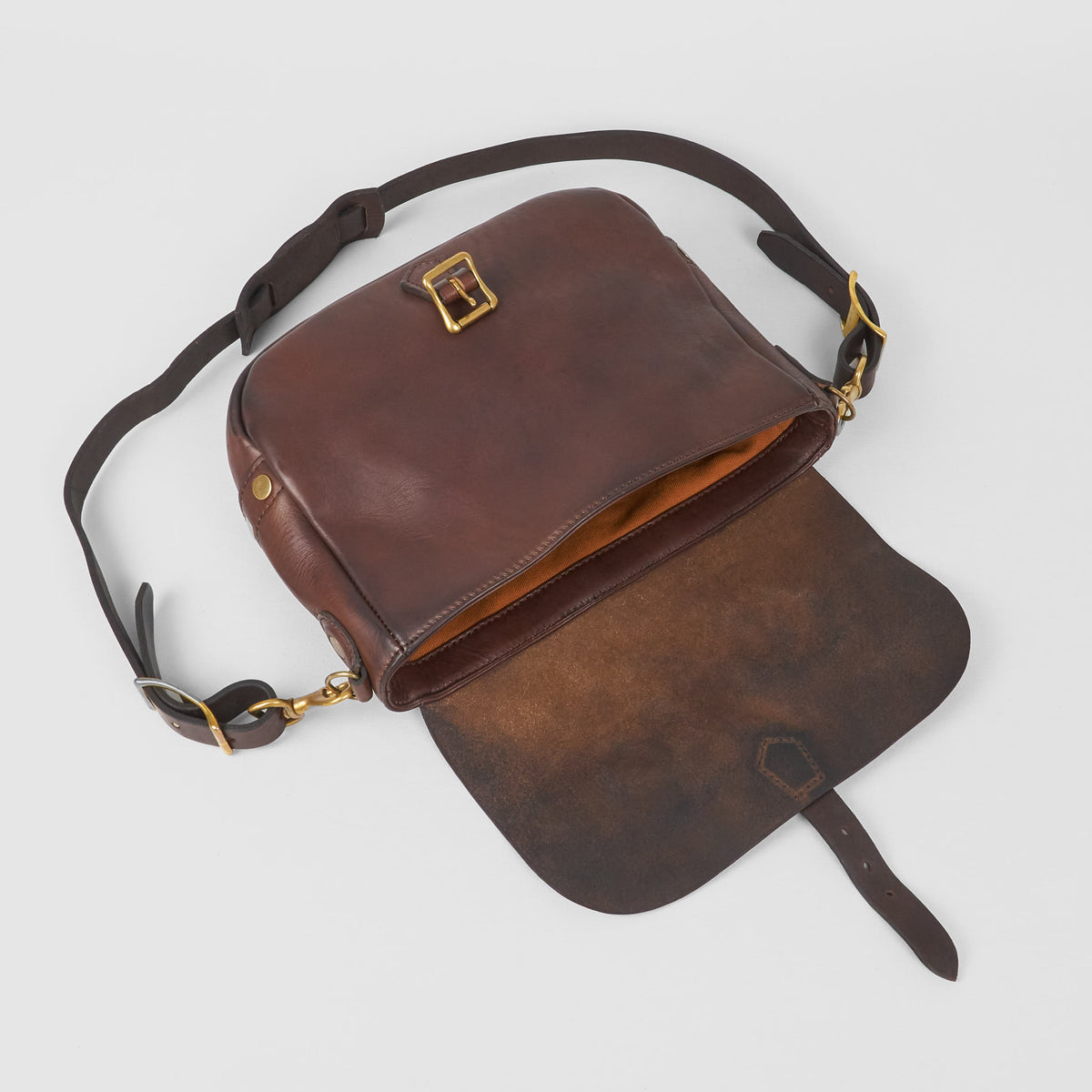 Vasco Leather Shoulder Bag Small