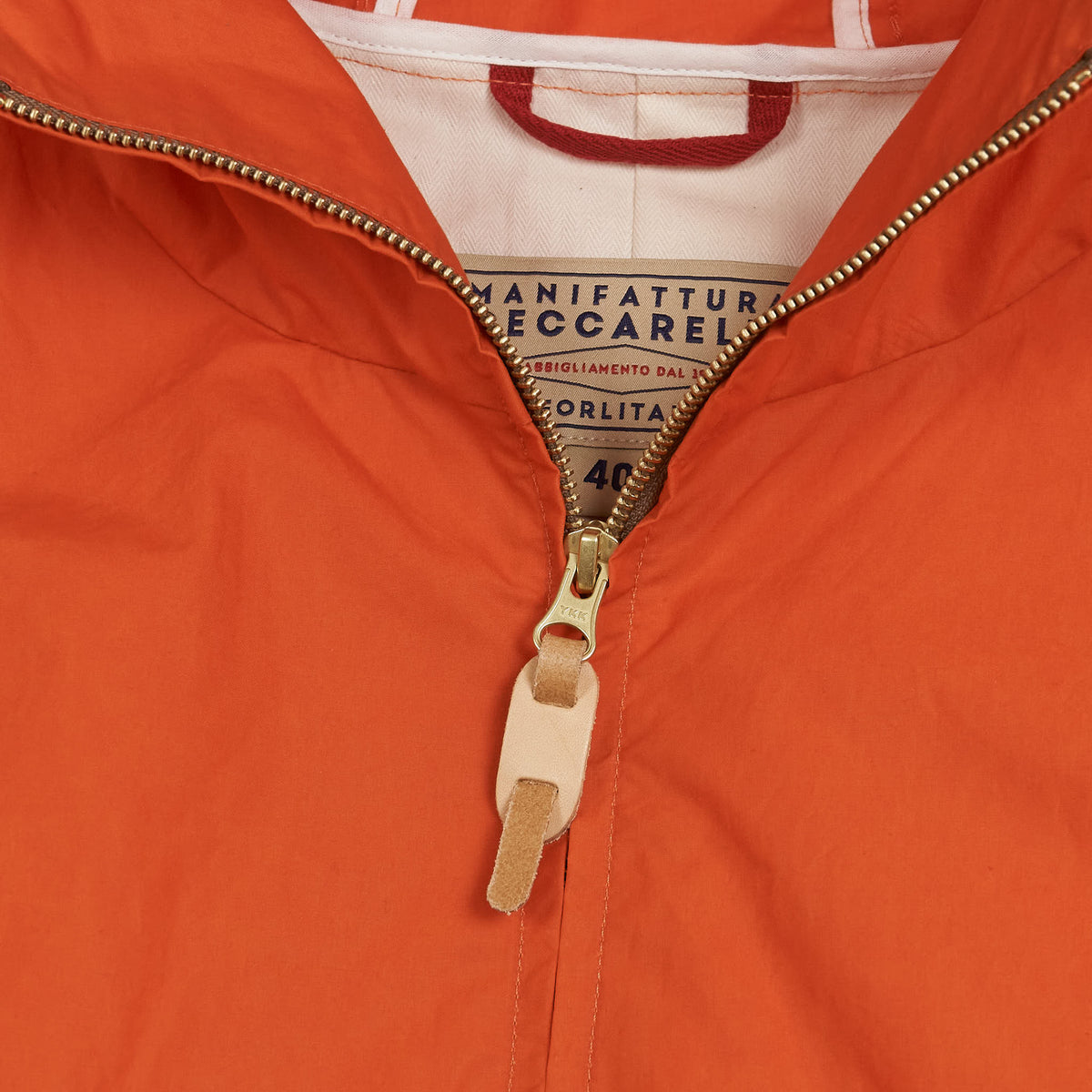 Manifattura Ceccarelli Waterresistant Lightweight Anorak Jacket