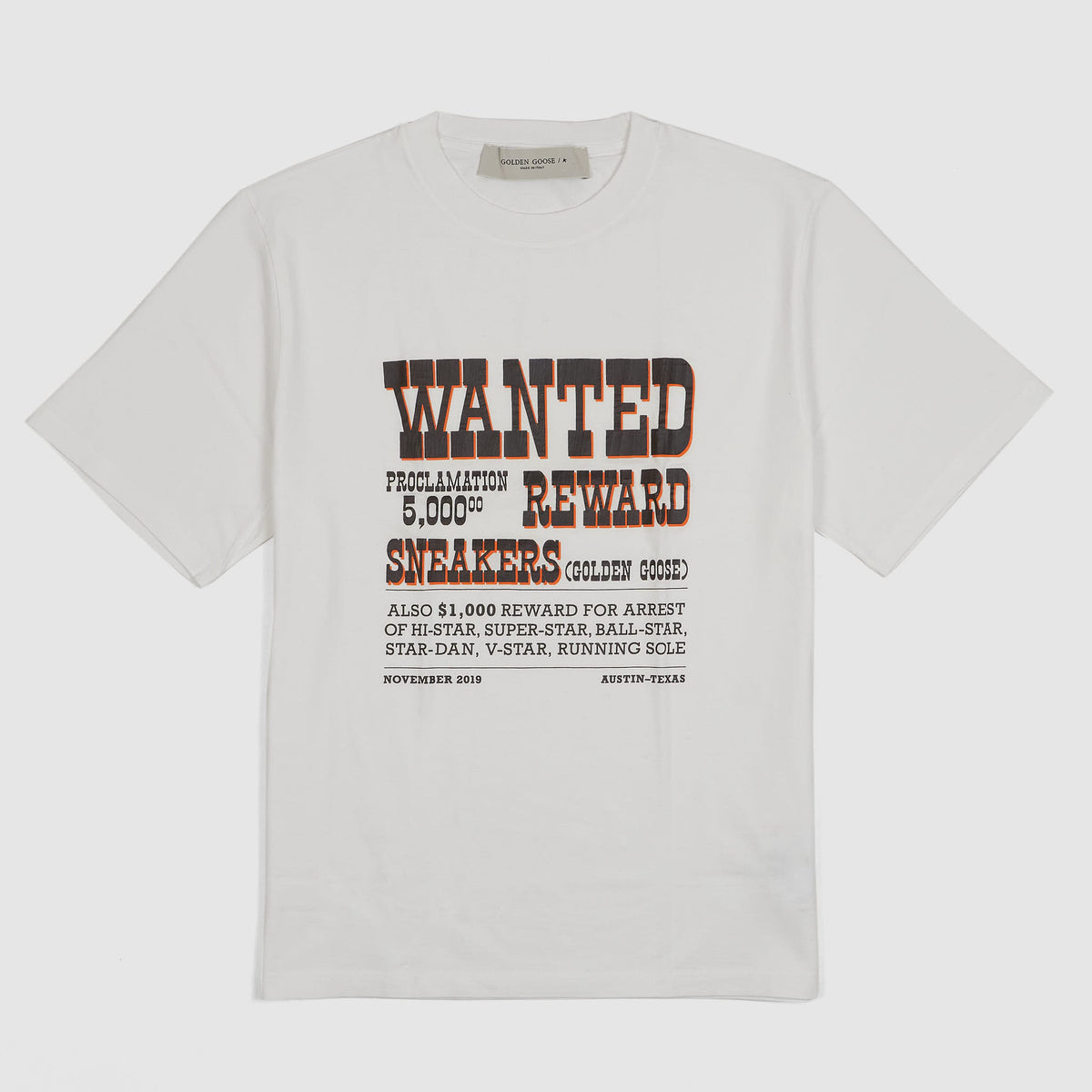 Golden Goose Wanted Sneakers Crew Neck T-Shirt