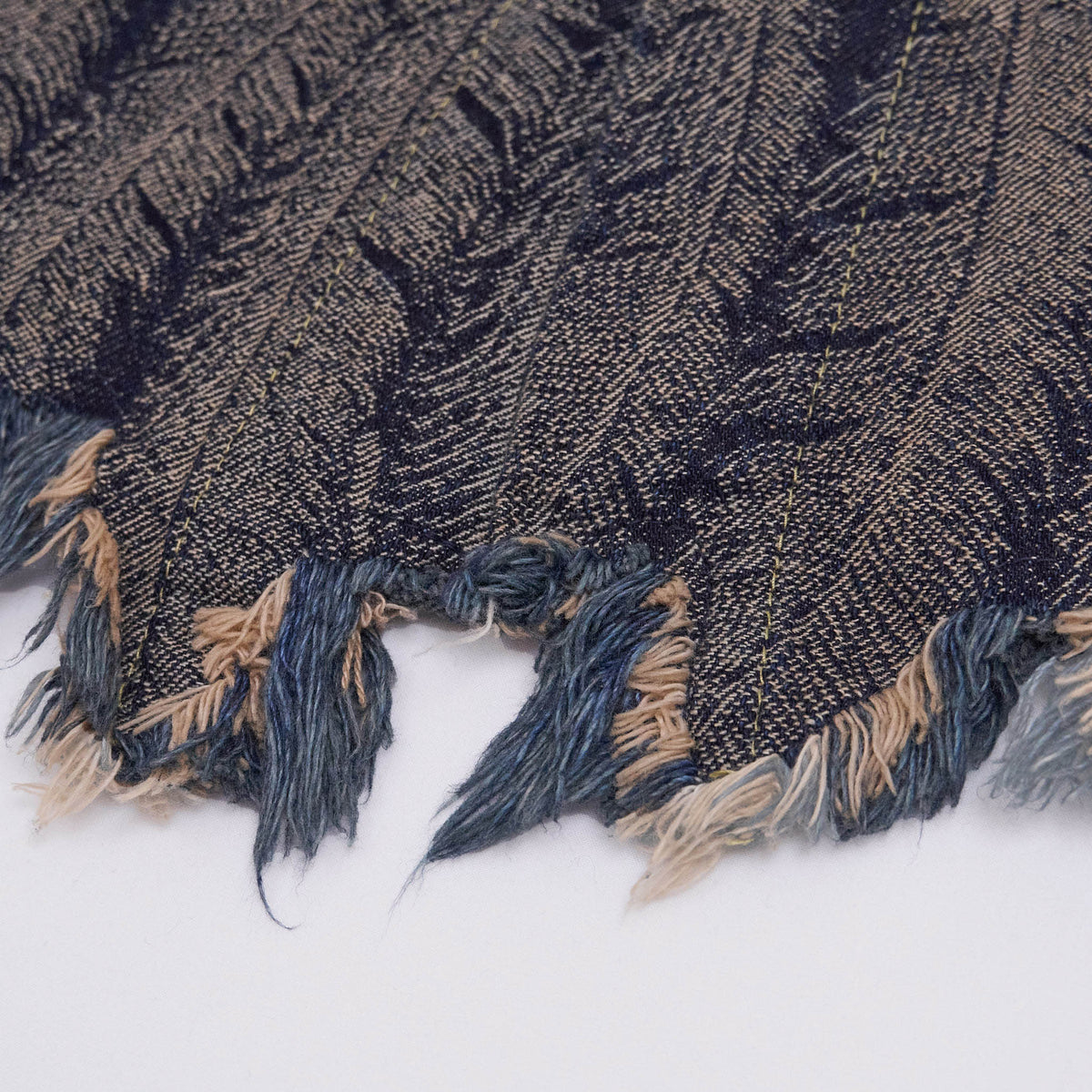 Kapital Feather Jaquard Woven Indigo Type 3 Jacket